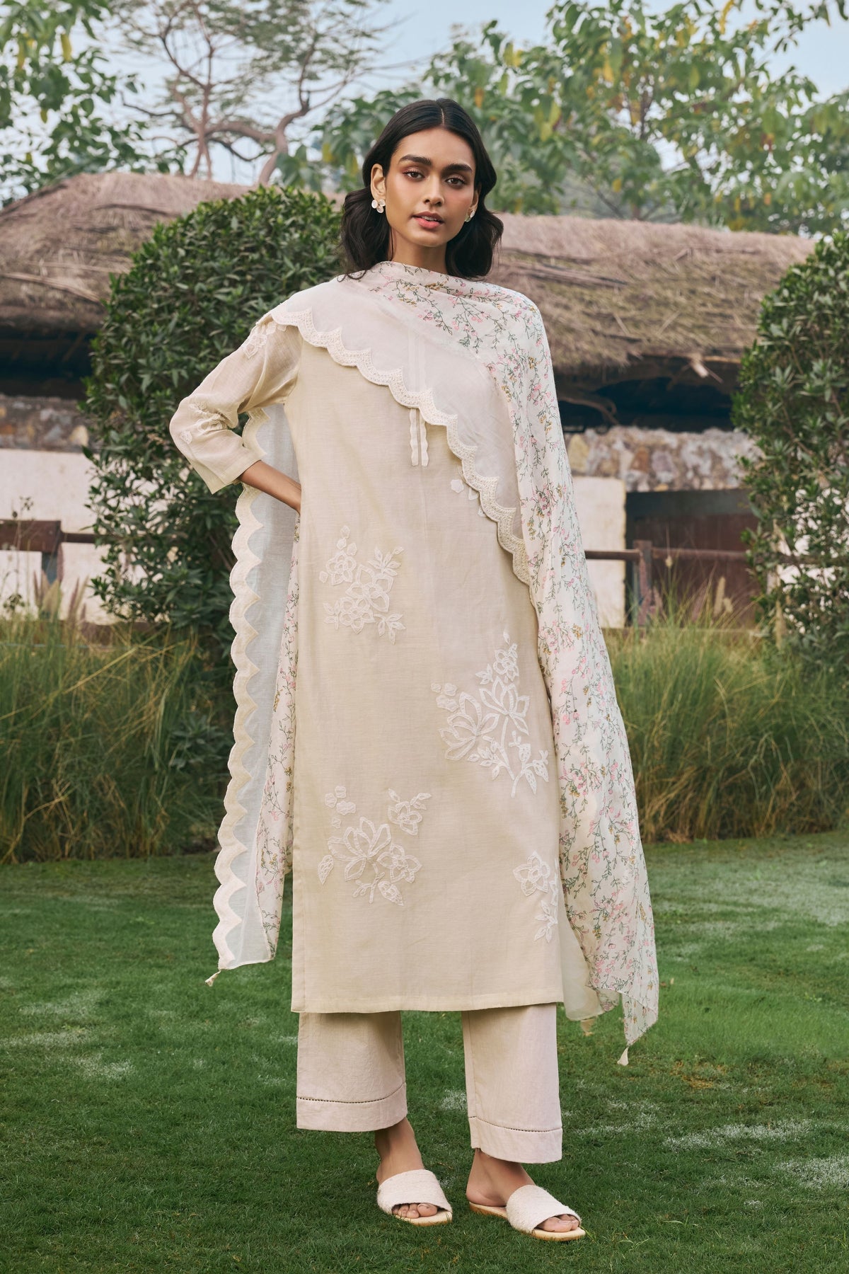 Floral Kurta Set