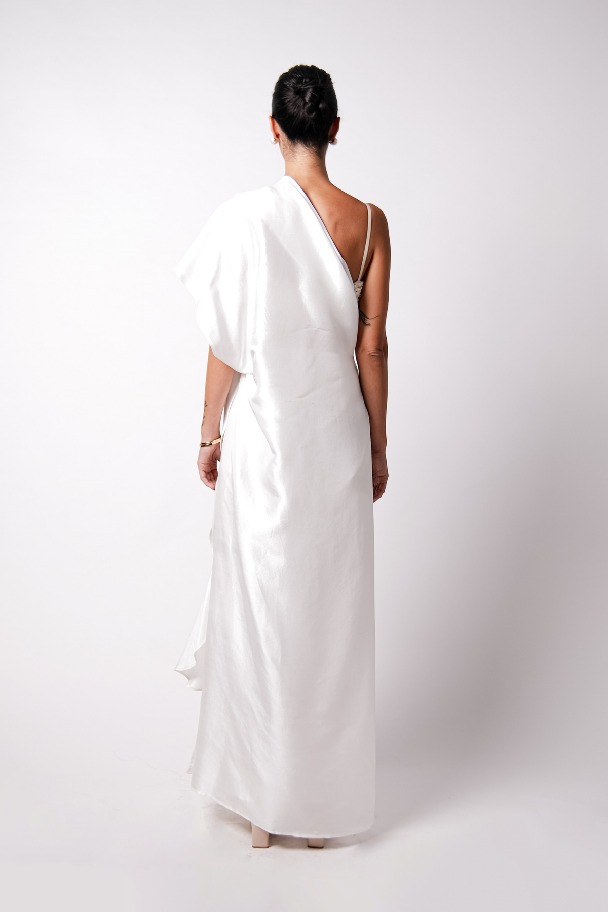 Iris Bustier With Cape Sari