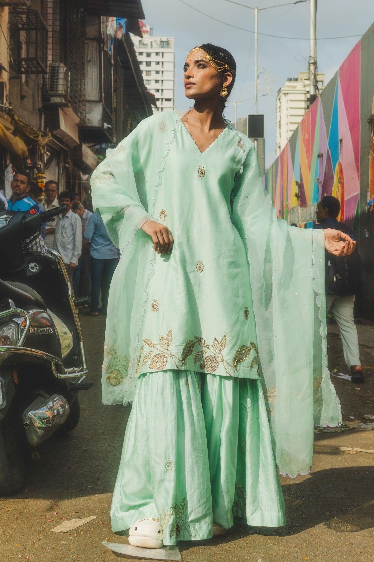 Dadar Dreams Sharara Set