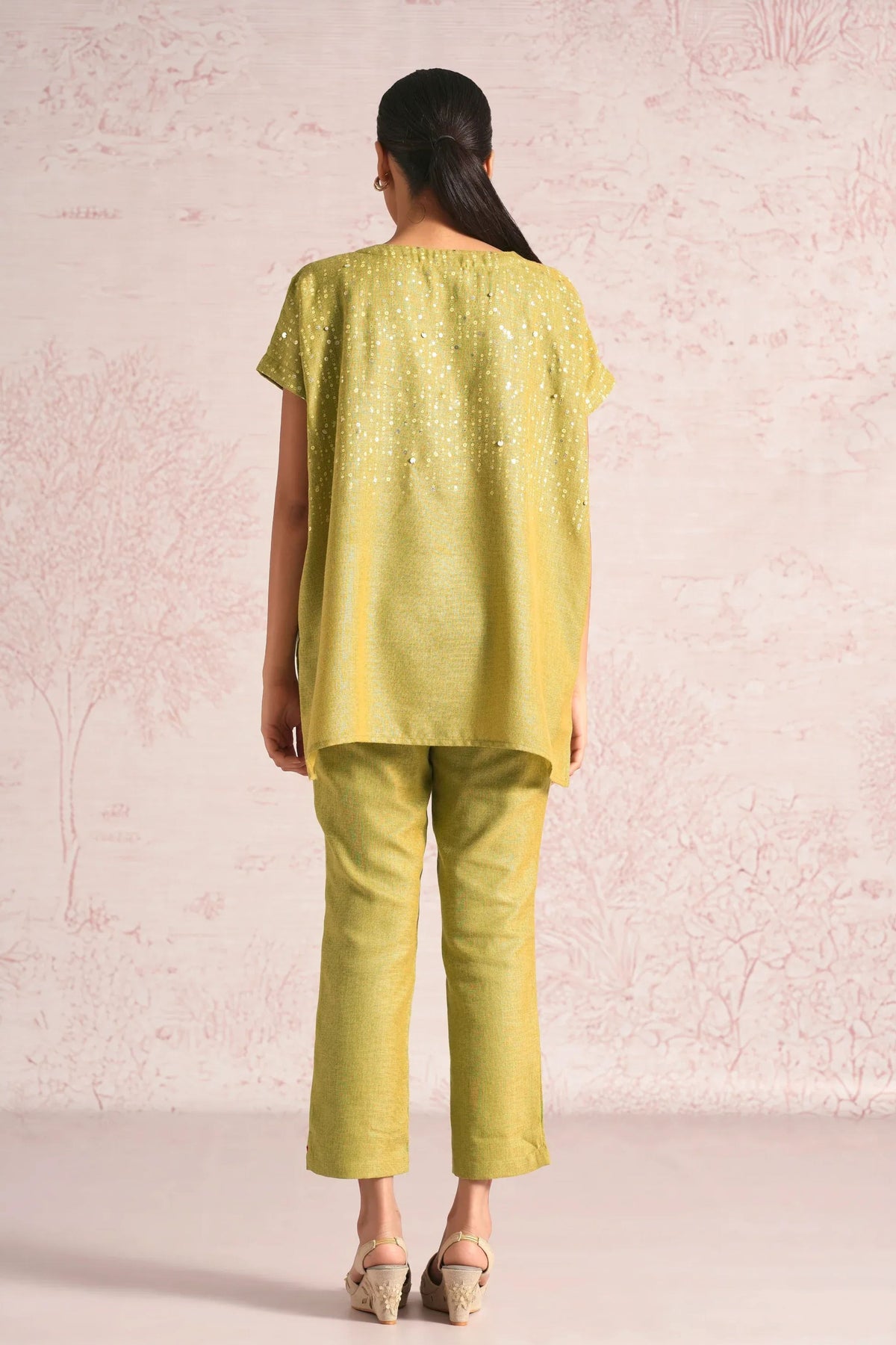 Shimmer Pear Top
