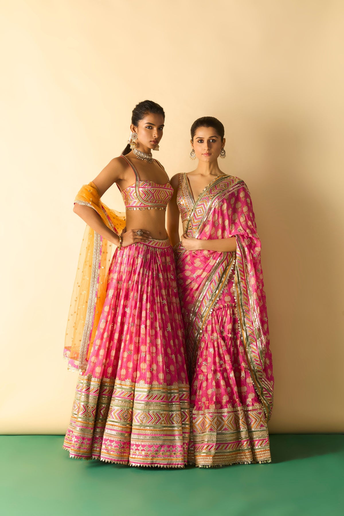 Pink Mannat Lehenga Set