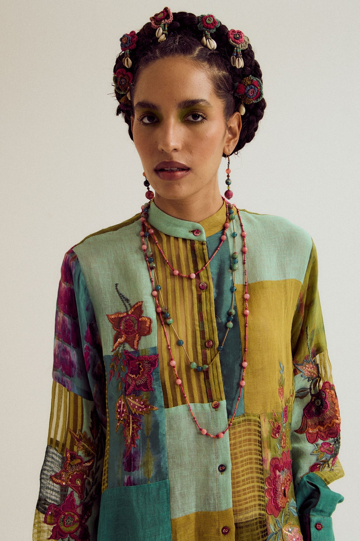 Green Tunic Shirt