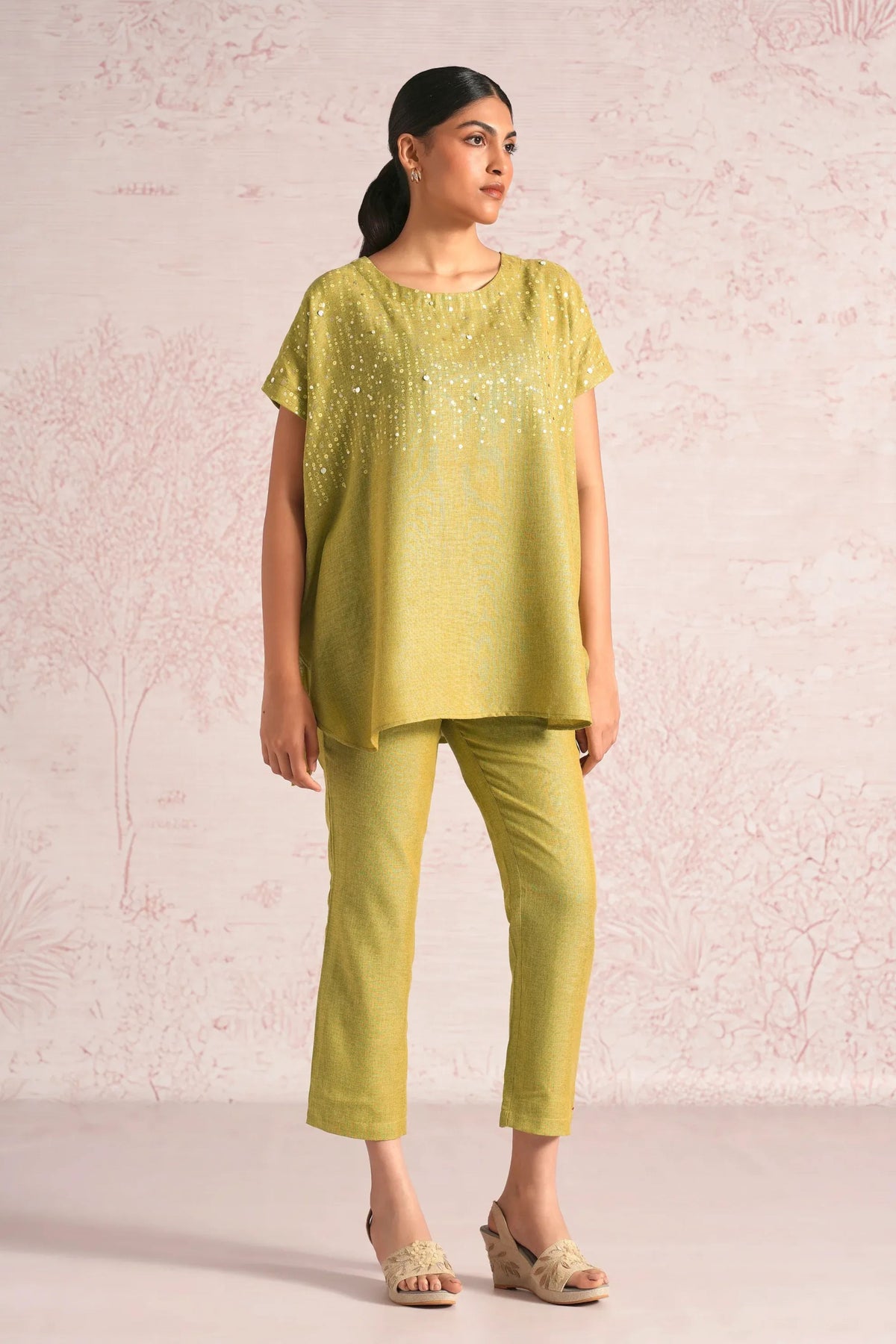 Shimmer Pear Top