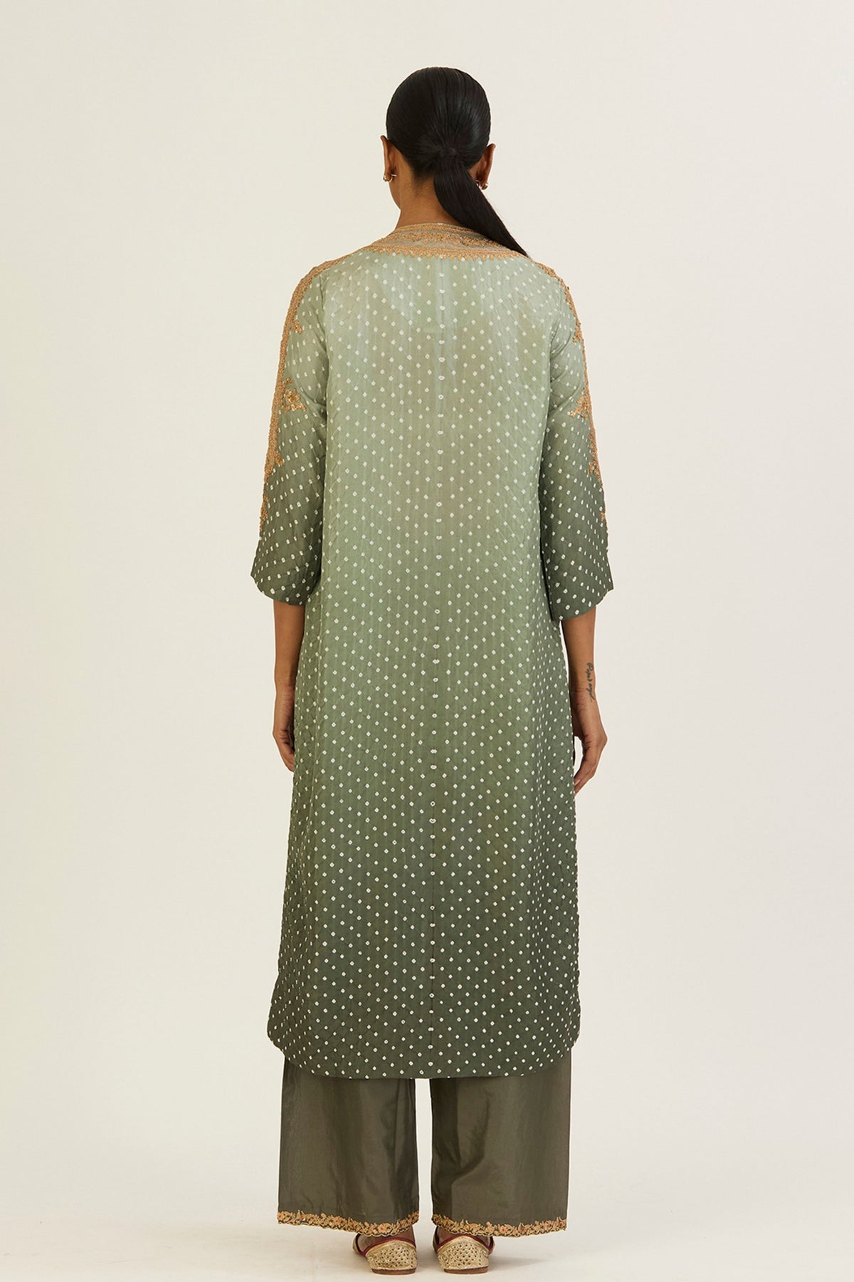 Revati  Bandhani Ombre Kurta &amp; Pants