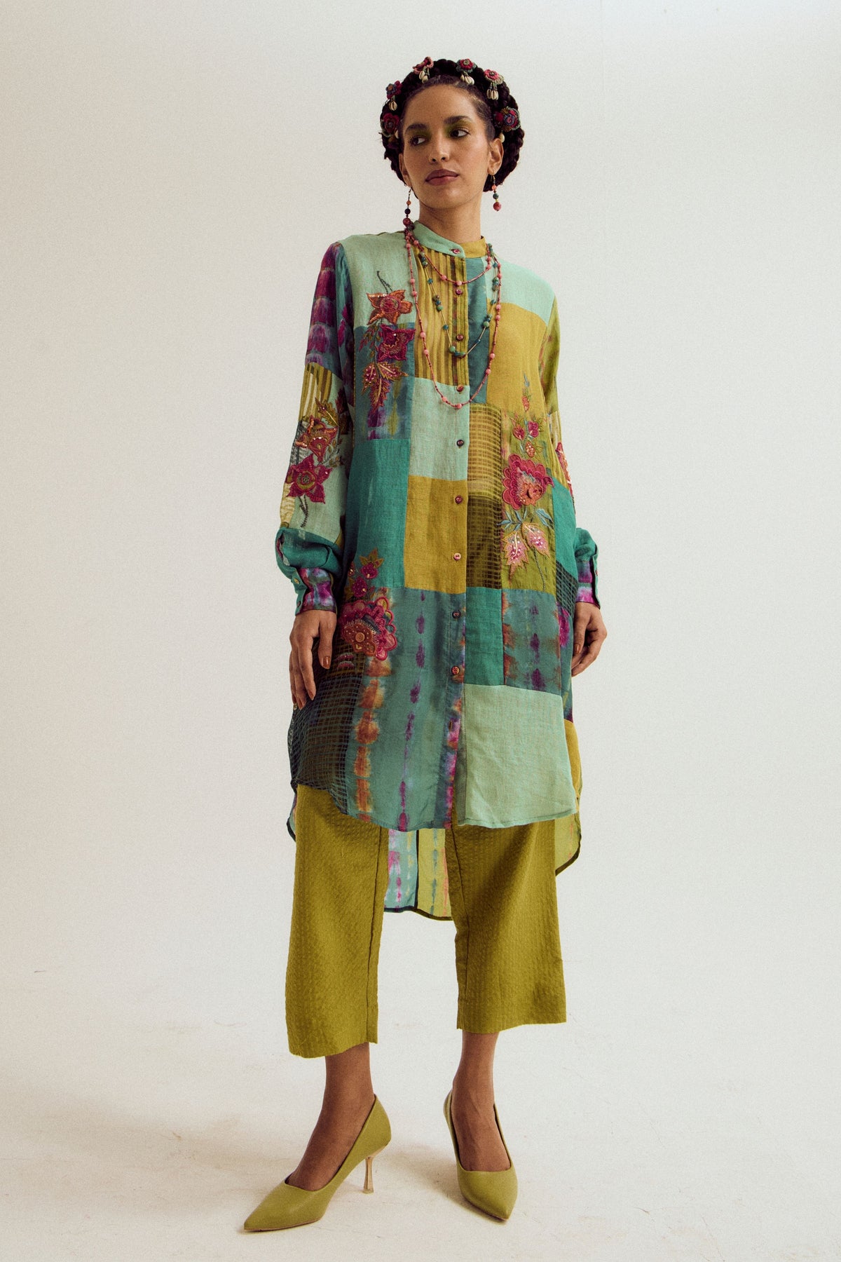 Green Tunic Shirt
