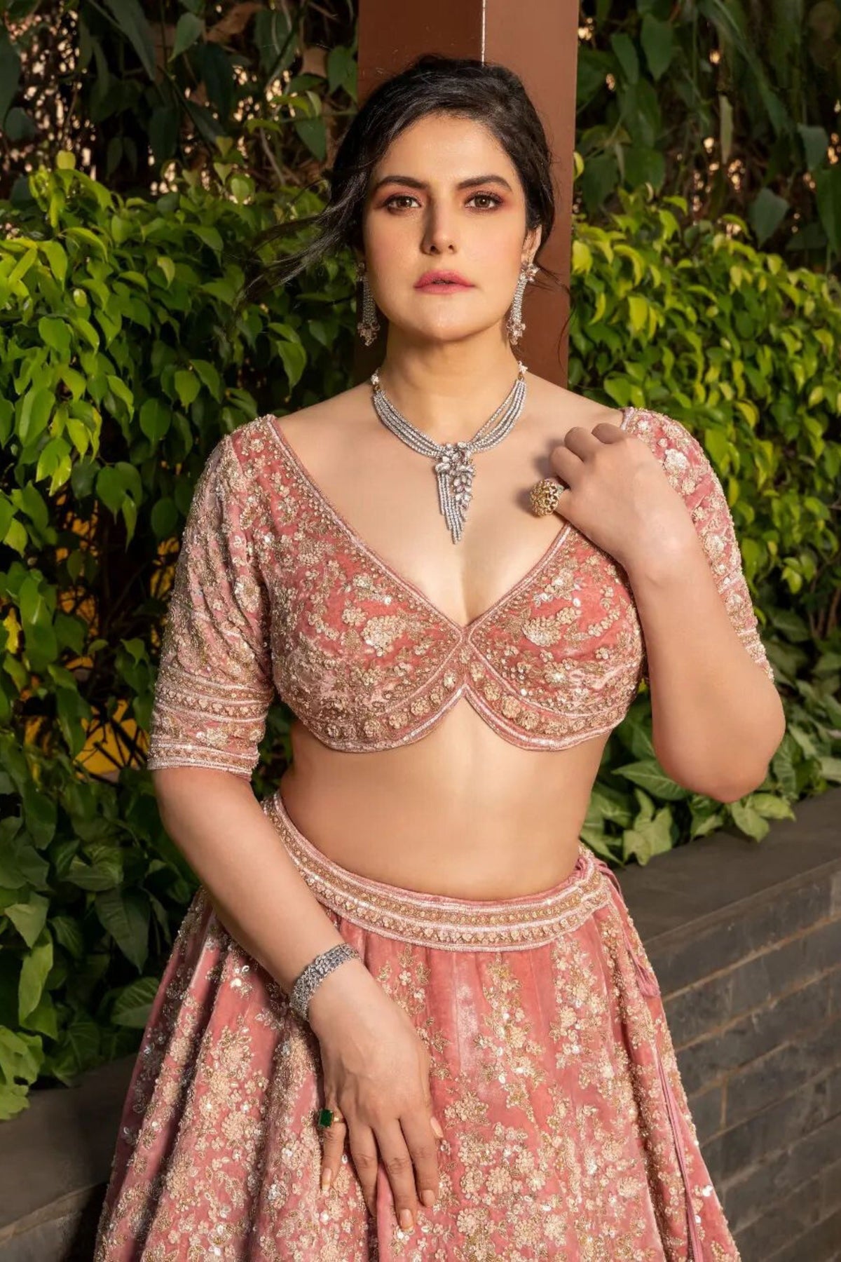 Zareen Khan in Kalighata