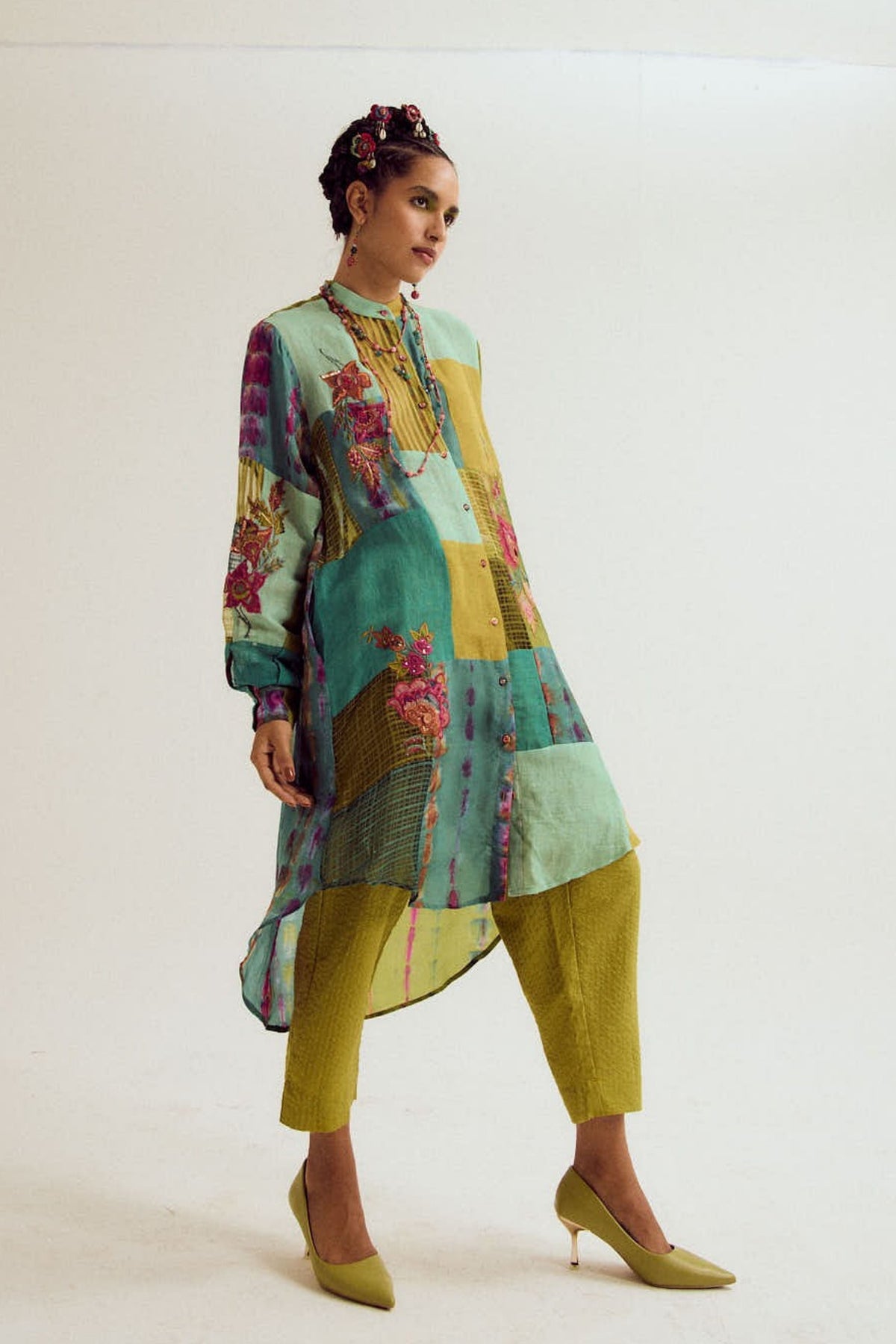 Green Tunic Shirt