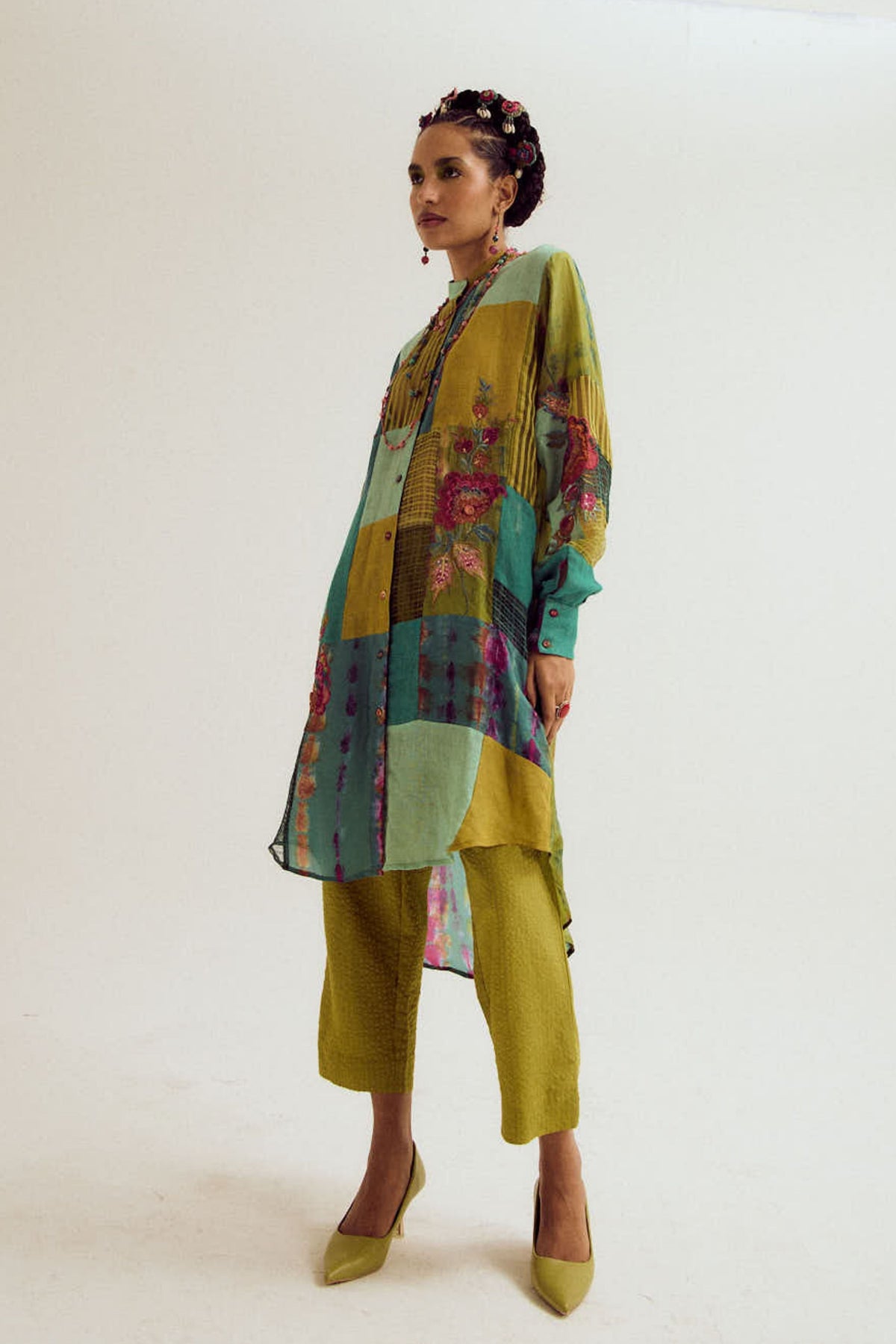 Green Tunic Shirt