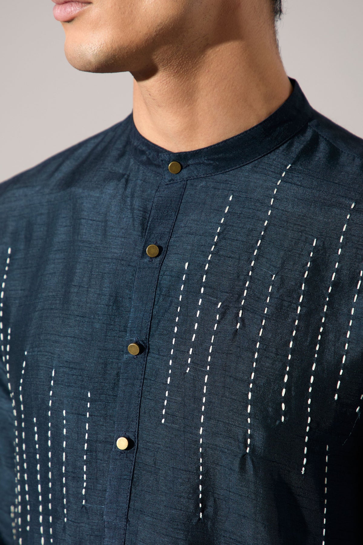 Ramsey Hand Embroidered Kurta Set
