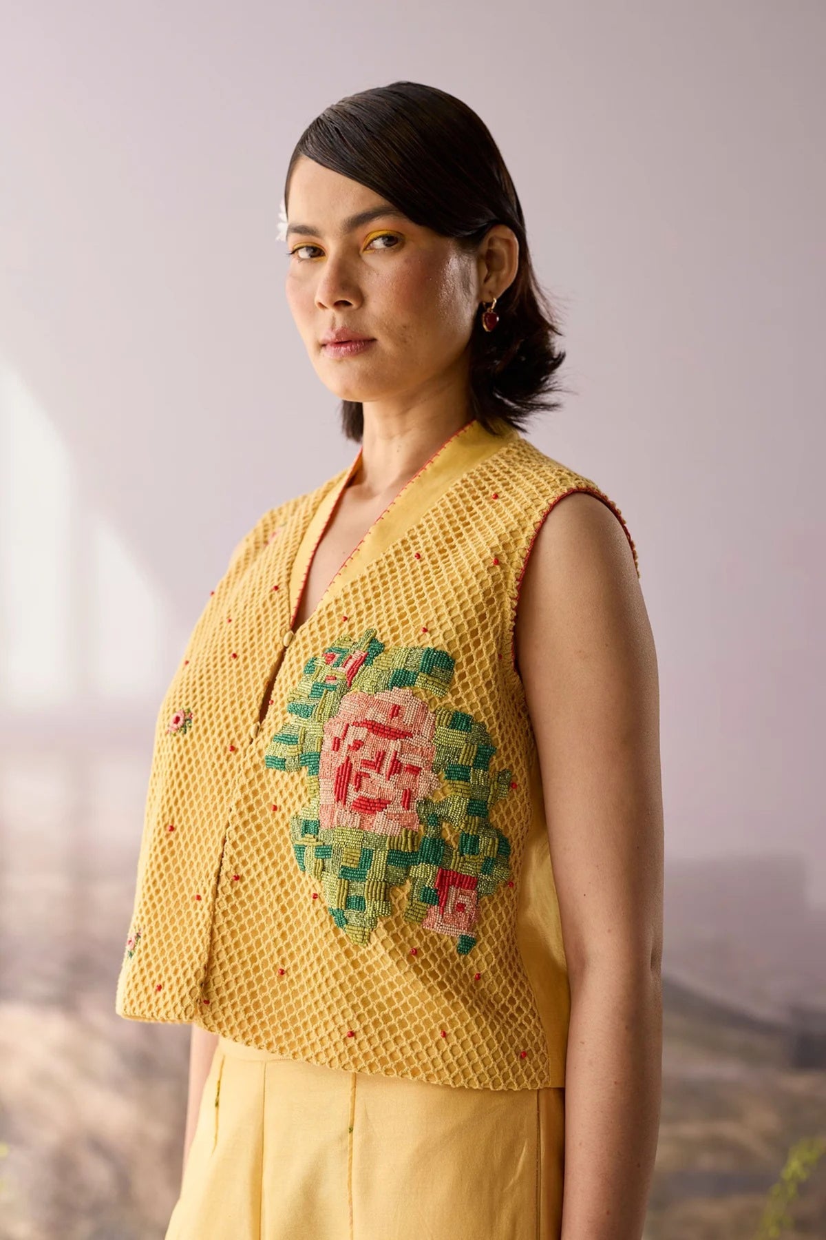 Sunray Floral Top