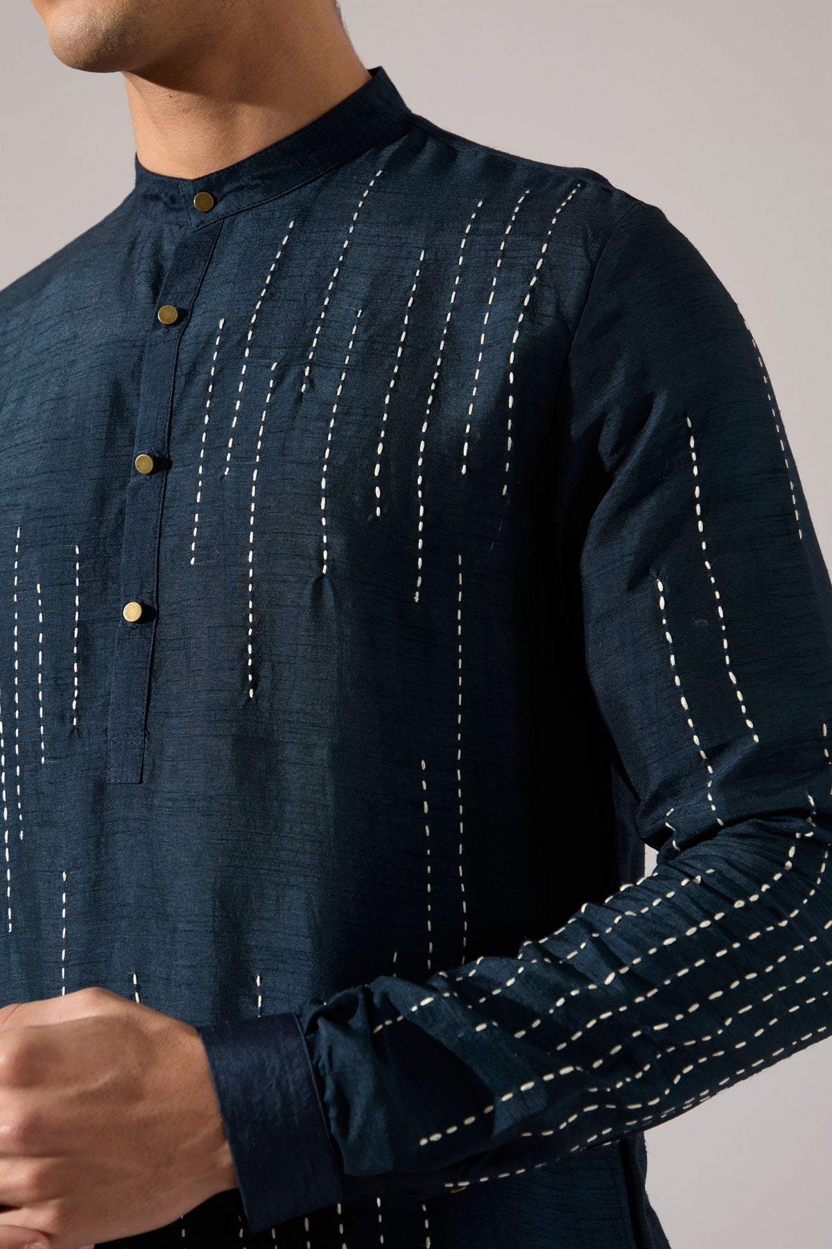 Ramsey Hand Embroidered Kurta Set