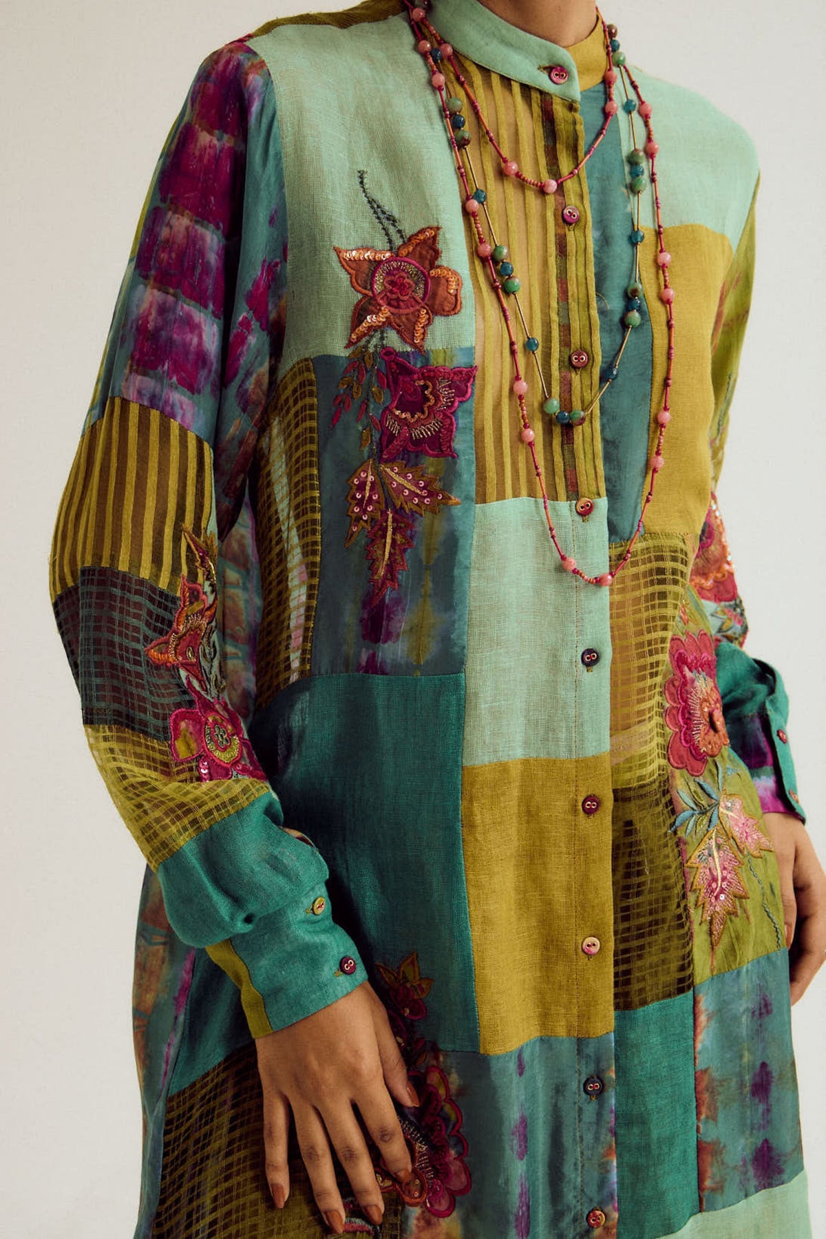 Green Tunic Shirt
