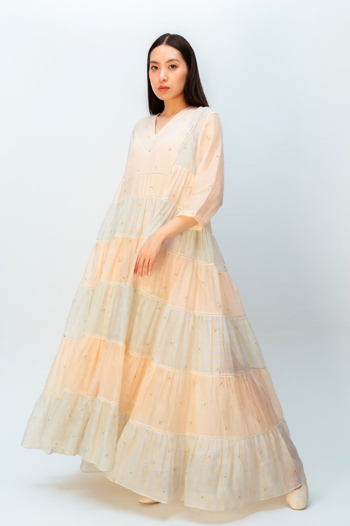 Golden Canopy Dress