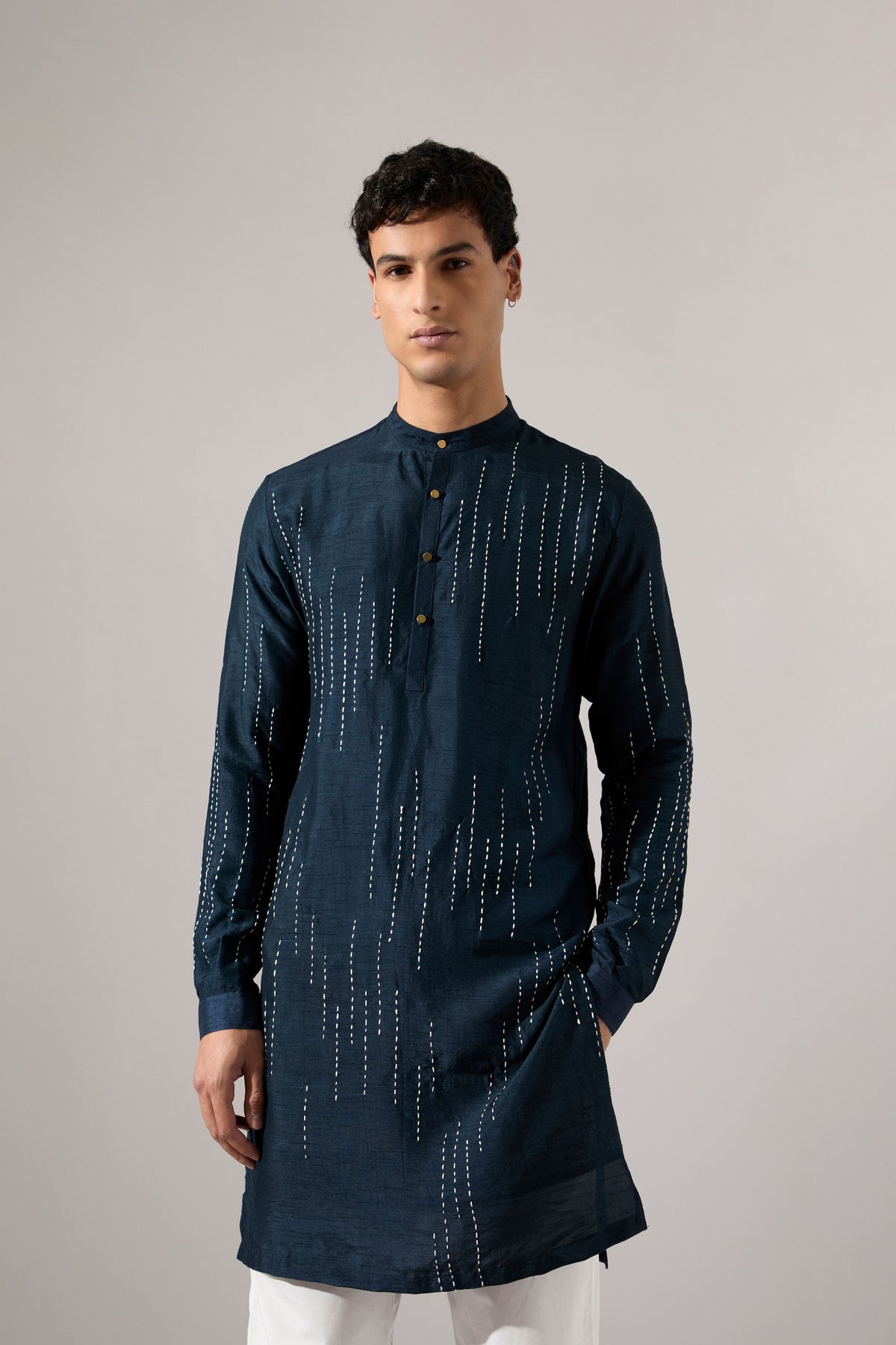 Ramsey Hand Embroidered Kurta Set