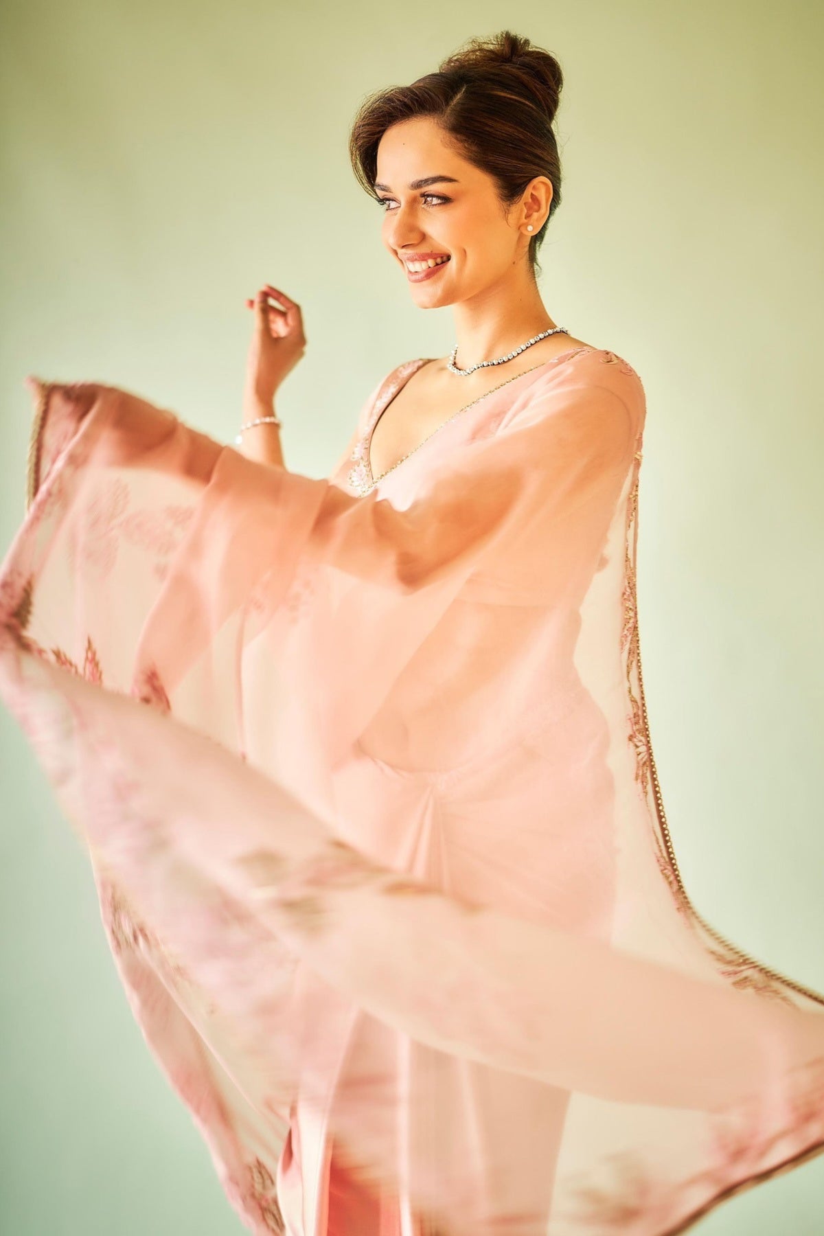 Manushi Chillar in Devnaagri