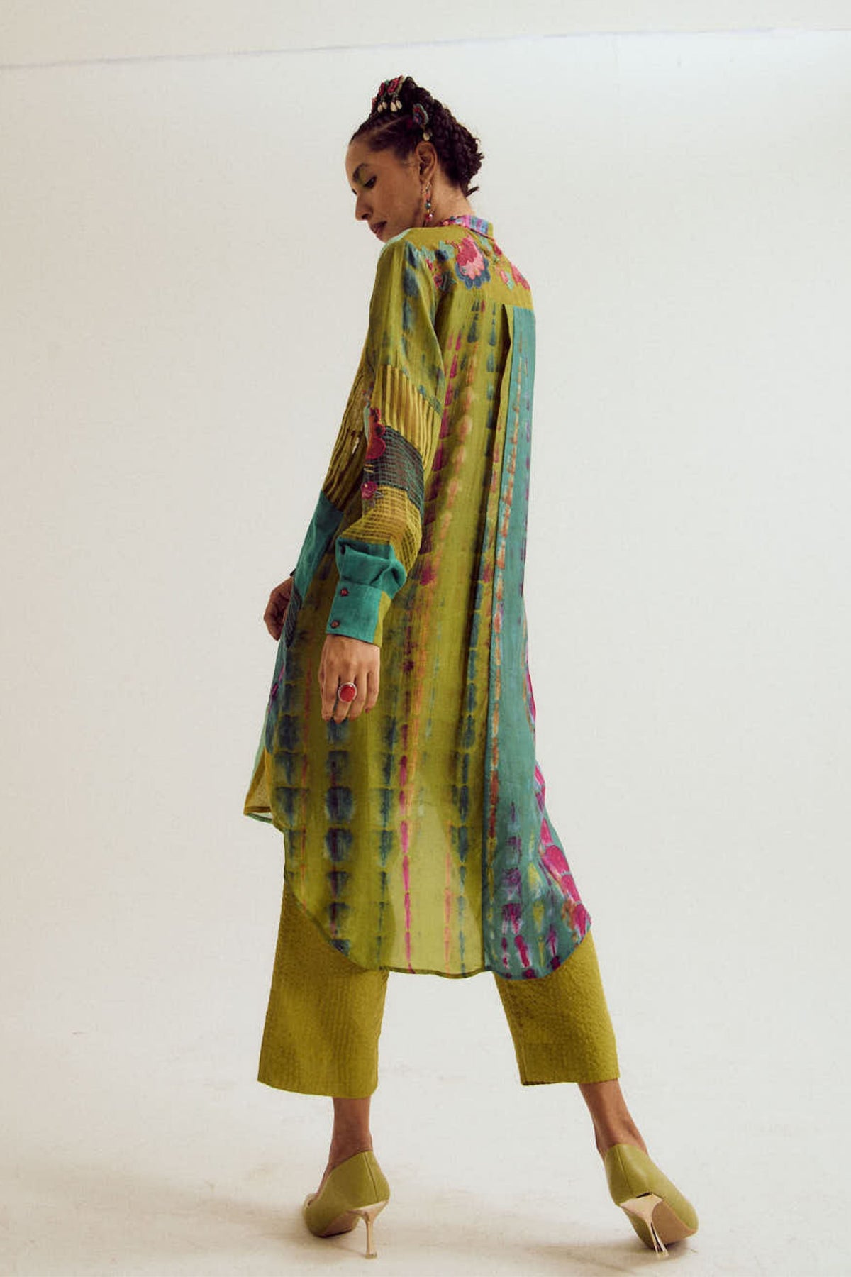 Green Tunic Shirt