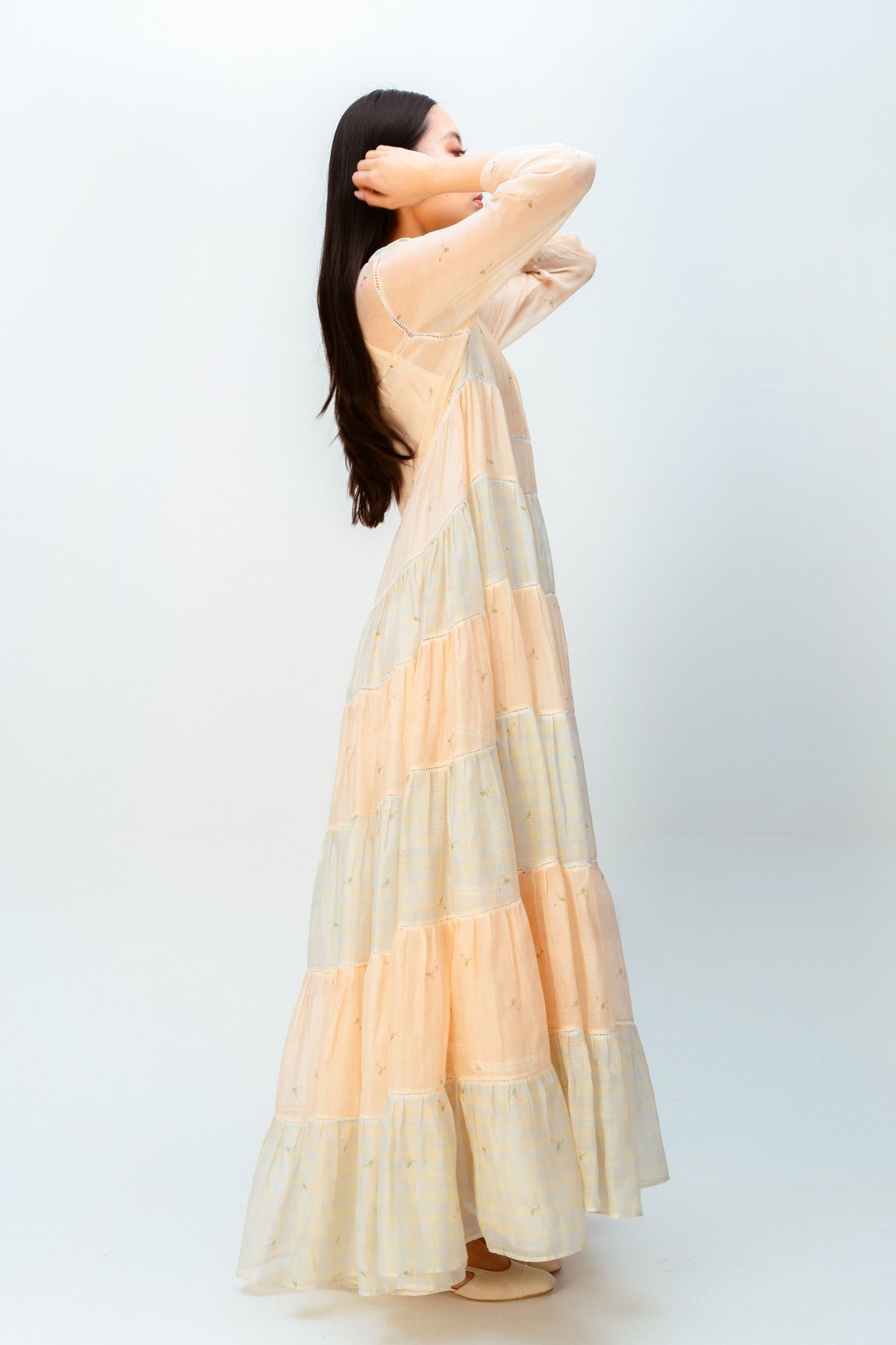 Golden Canopy Dress