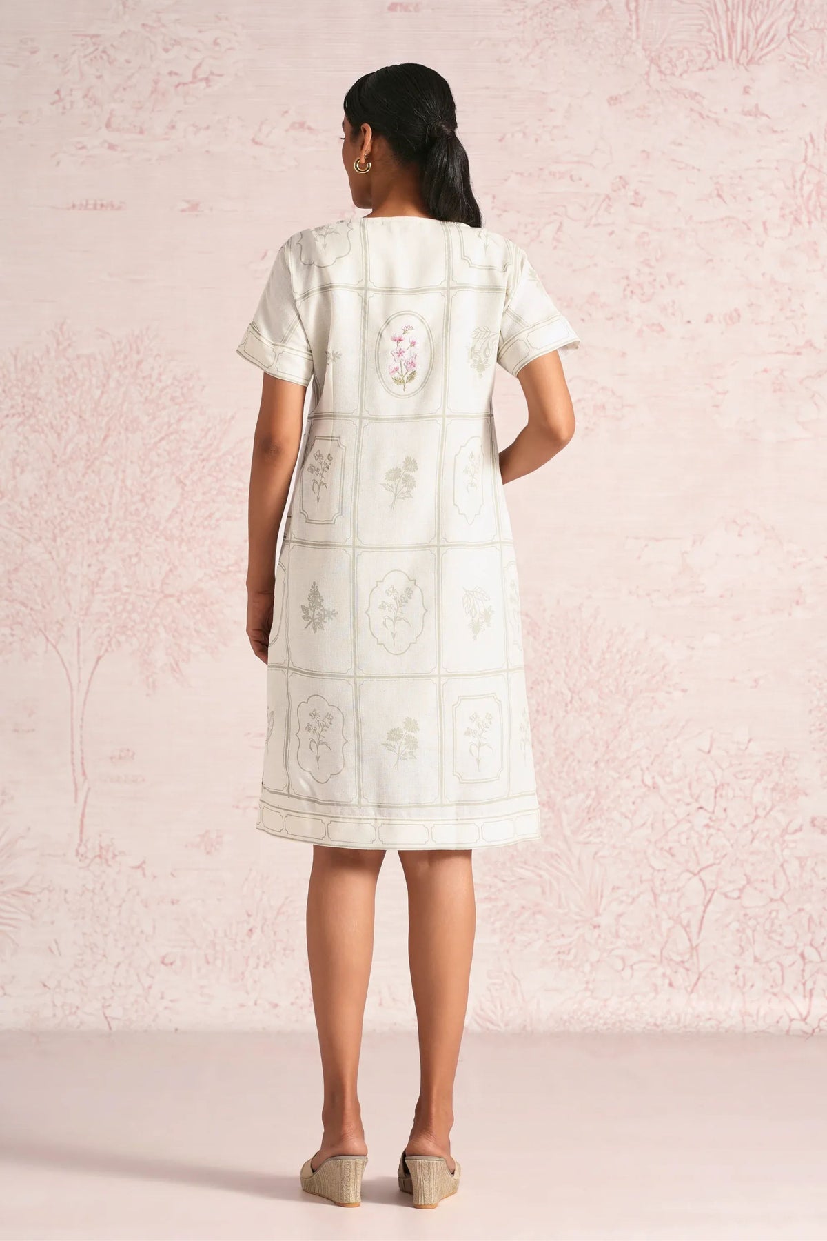 Garden Gallery Off White Dress