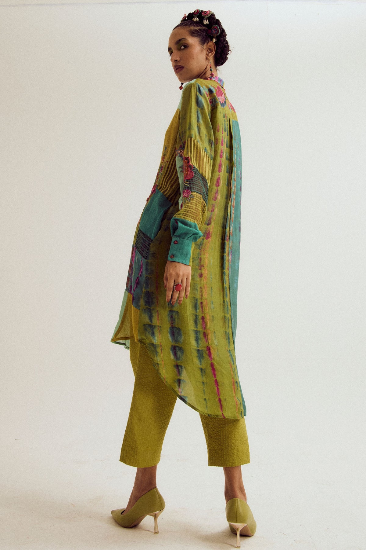 Green Tunic Shirt