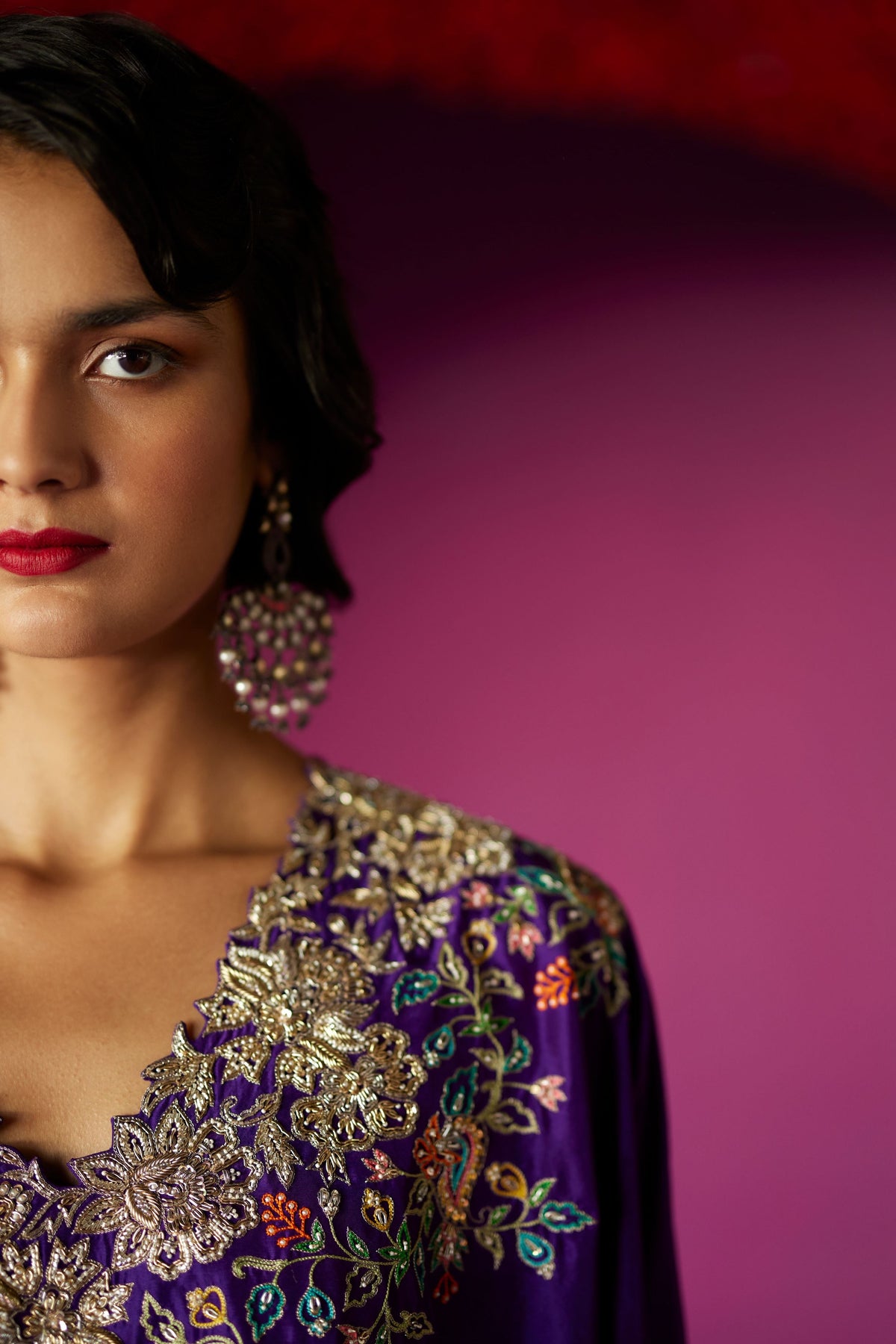 Reva Cuff Kurta Set
