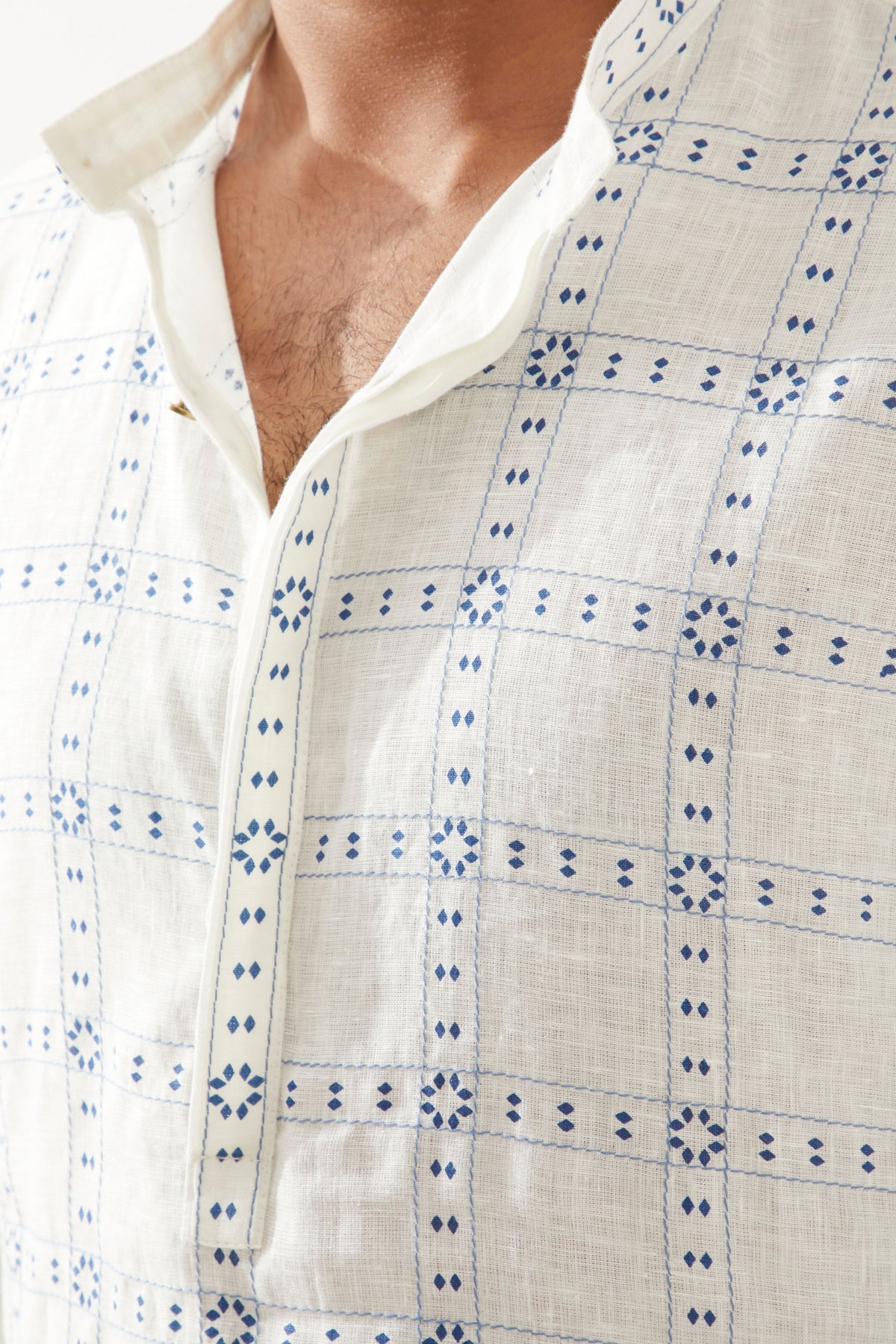 Kent Regal White Kurta Set