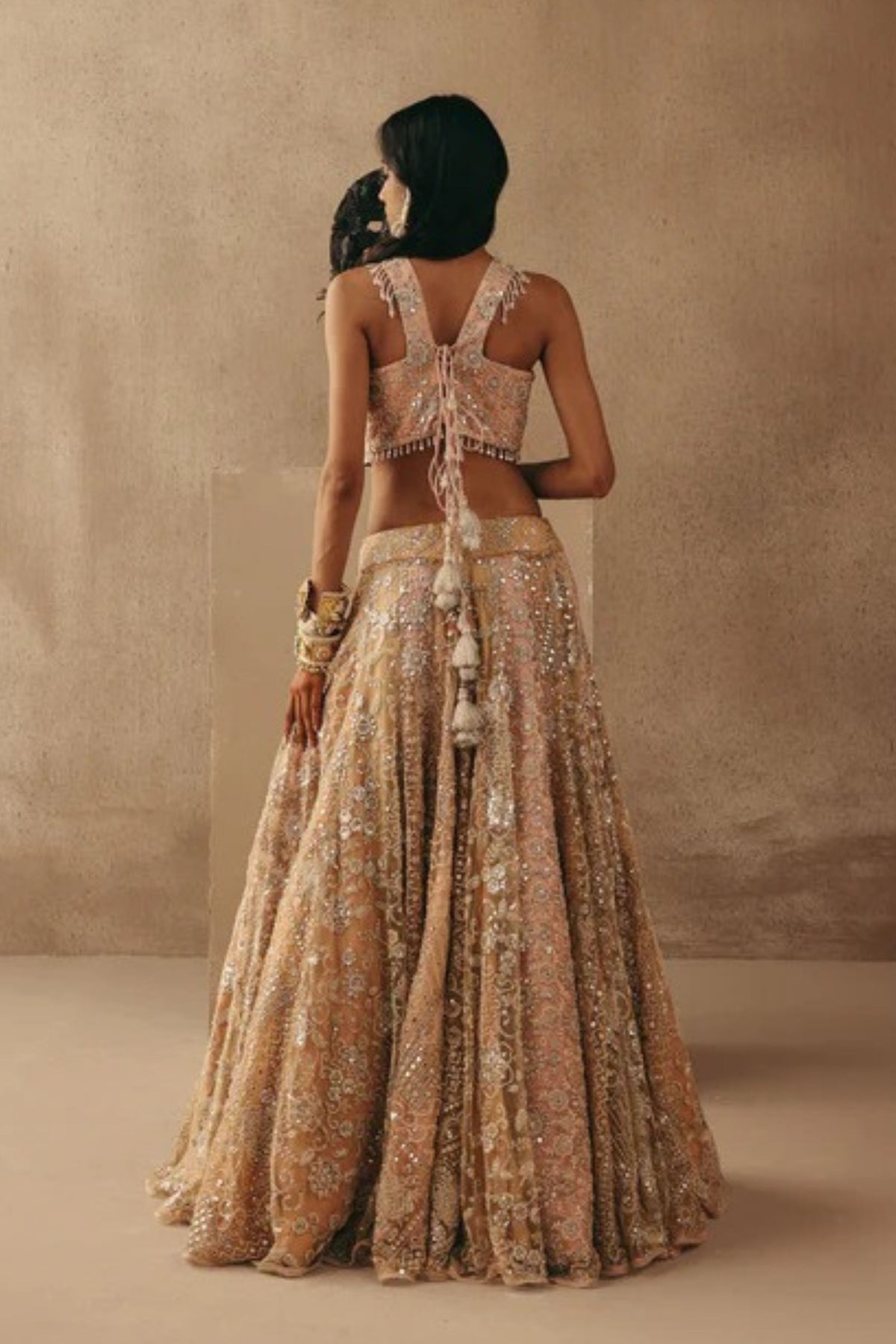 Mirrorwork Lehenga Set