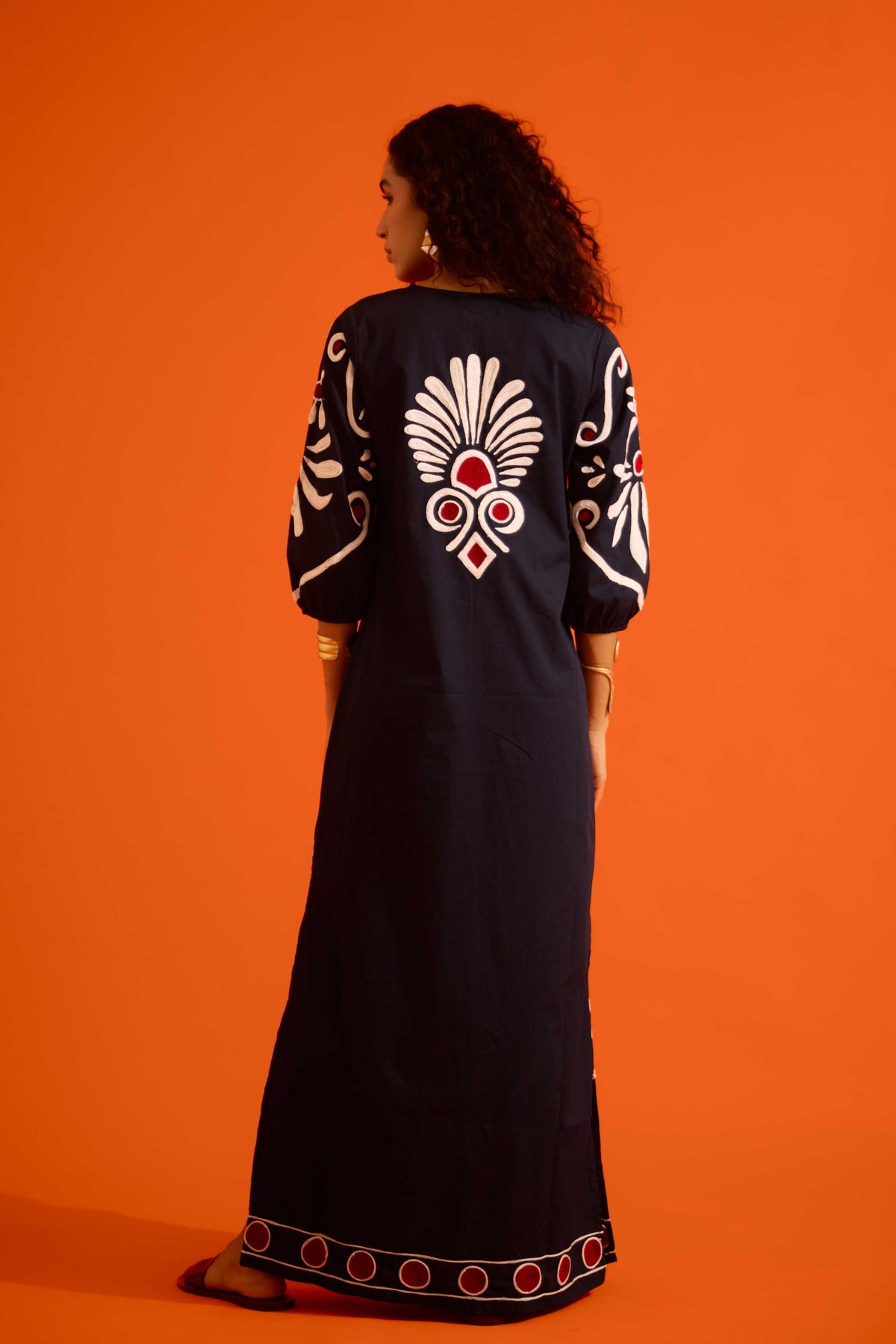 Black Botanical Maxi