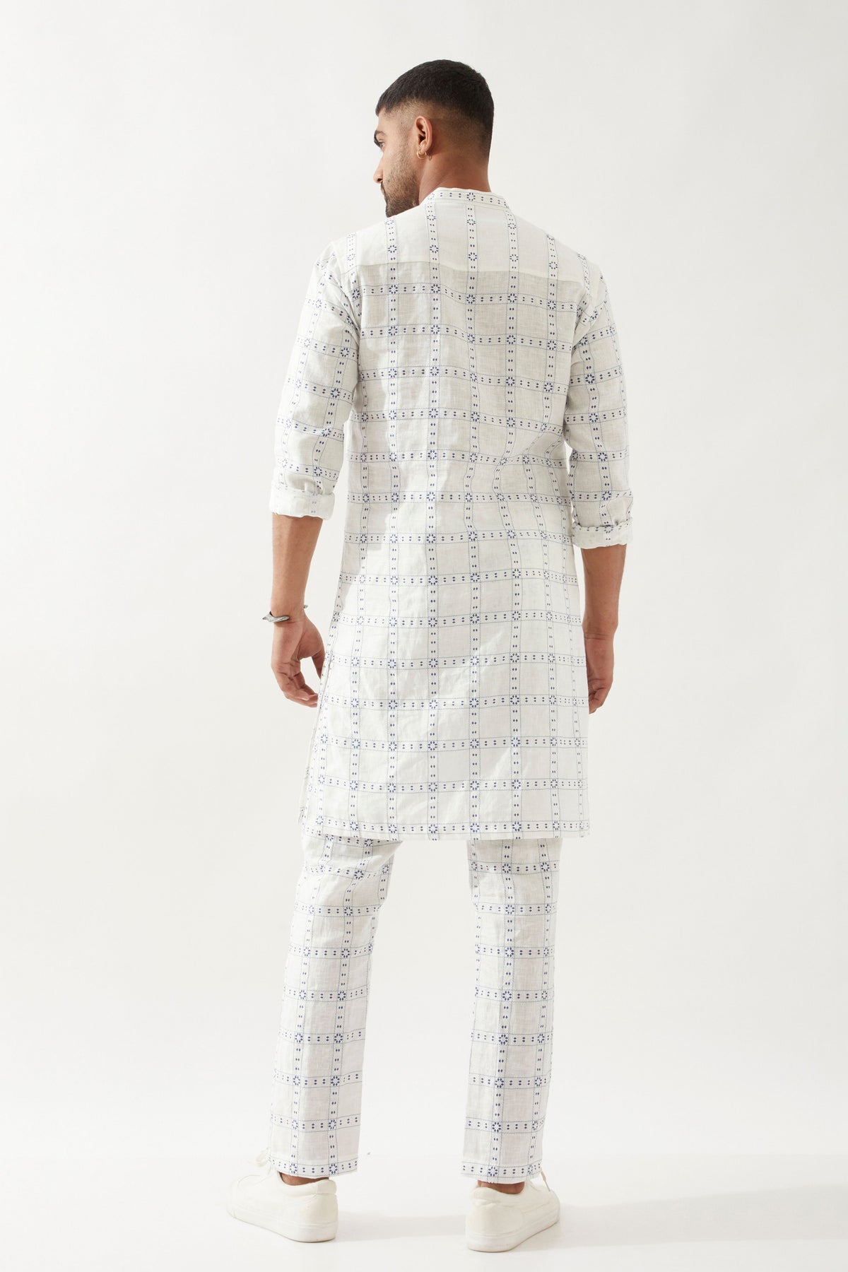 Kent Regal White Kurta Set