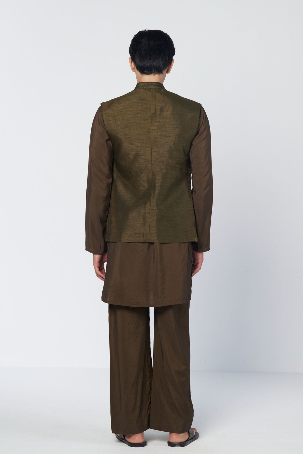 Shadow Olive Jacket Set