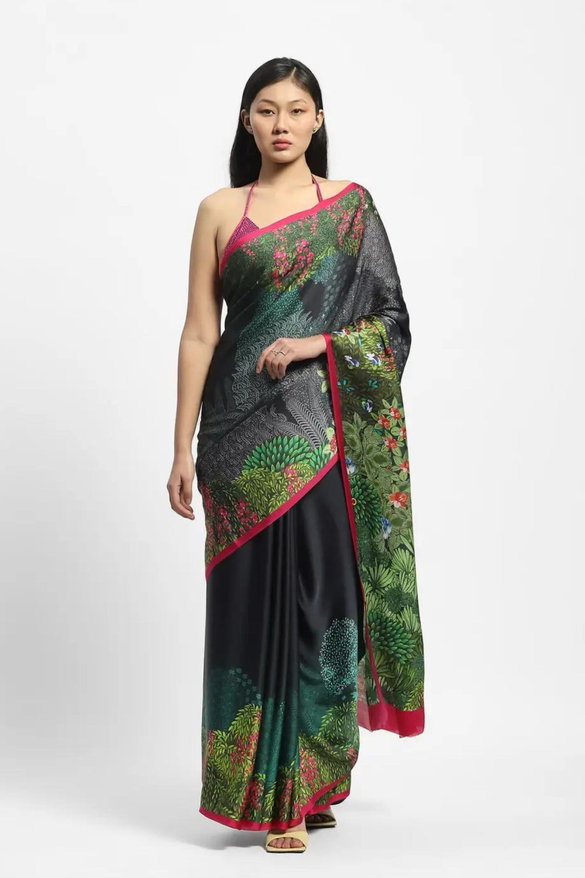 Lodhi at Night Saree