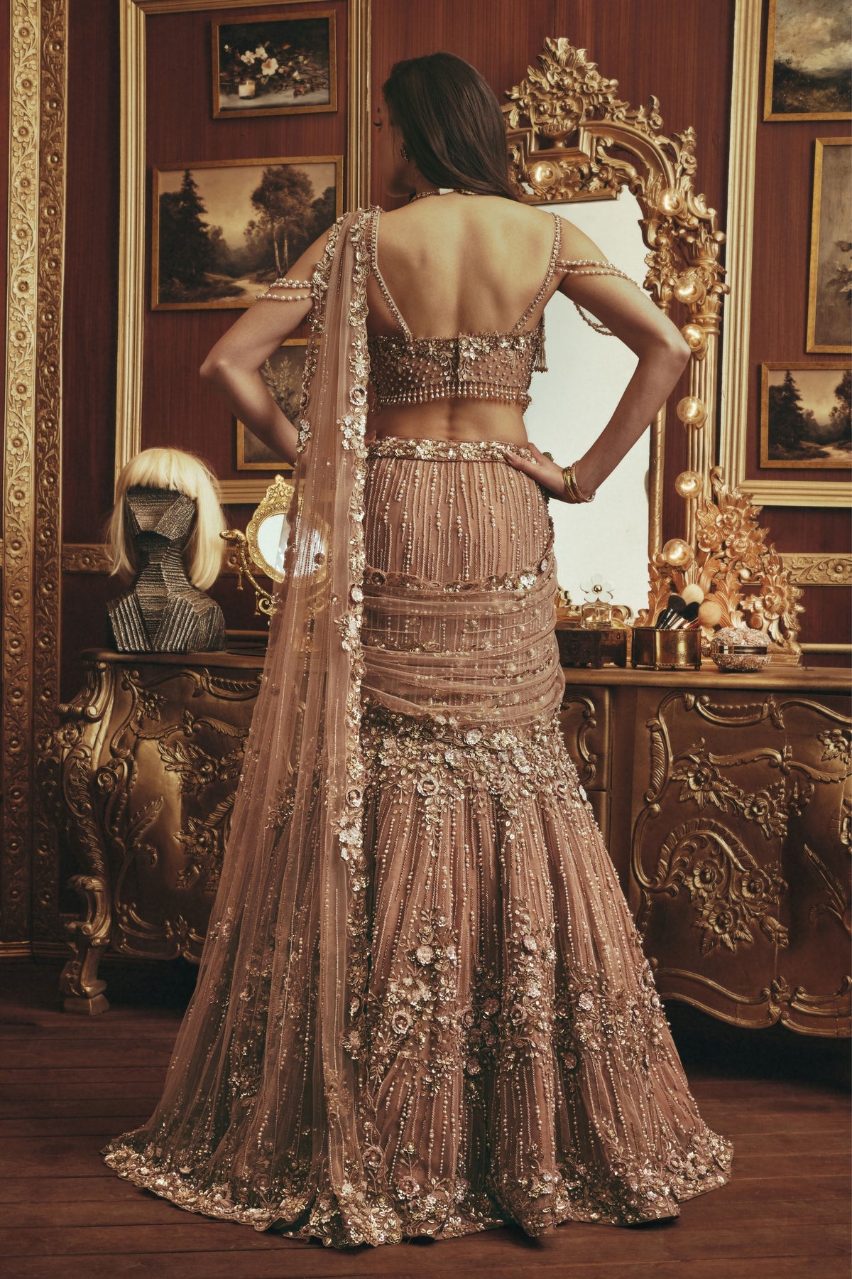 Anne Brown Lehenga Set