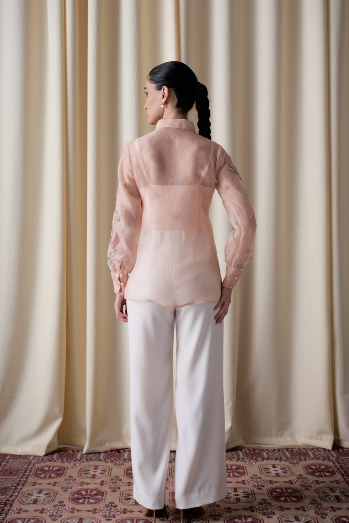 Mystic Peach Ensemble Co-ord Set