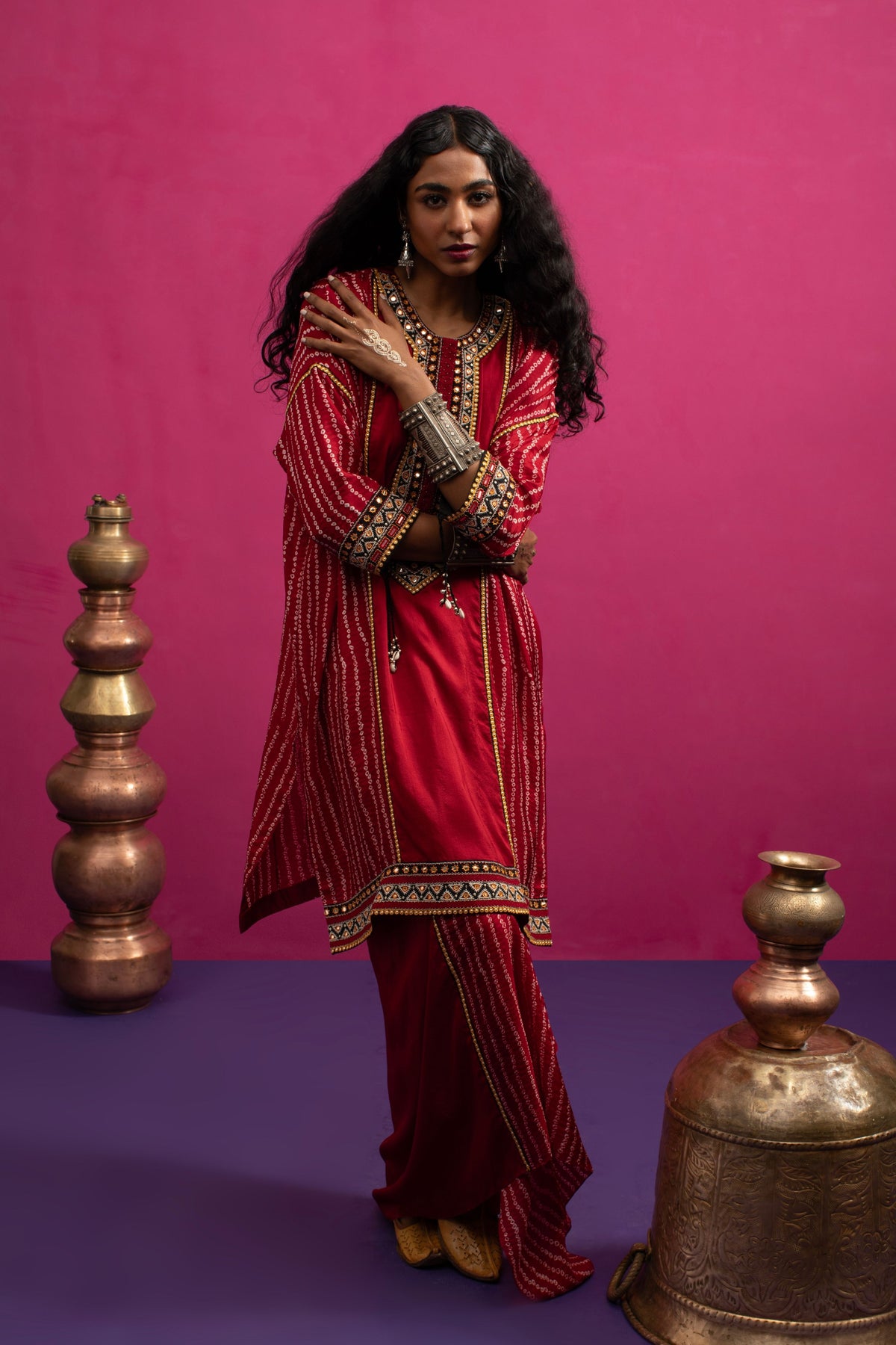Lazy Style Fiesta Kaftan Set