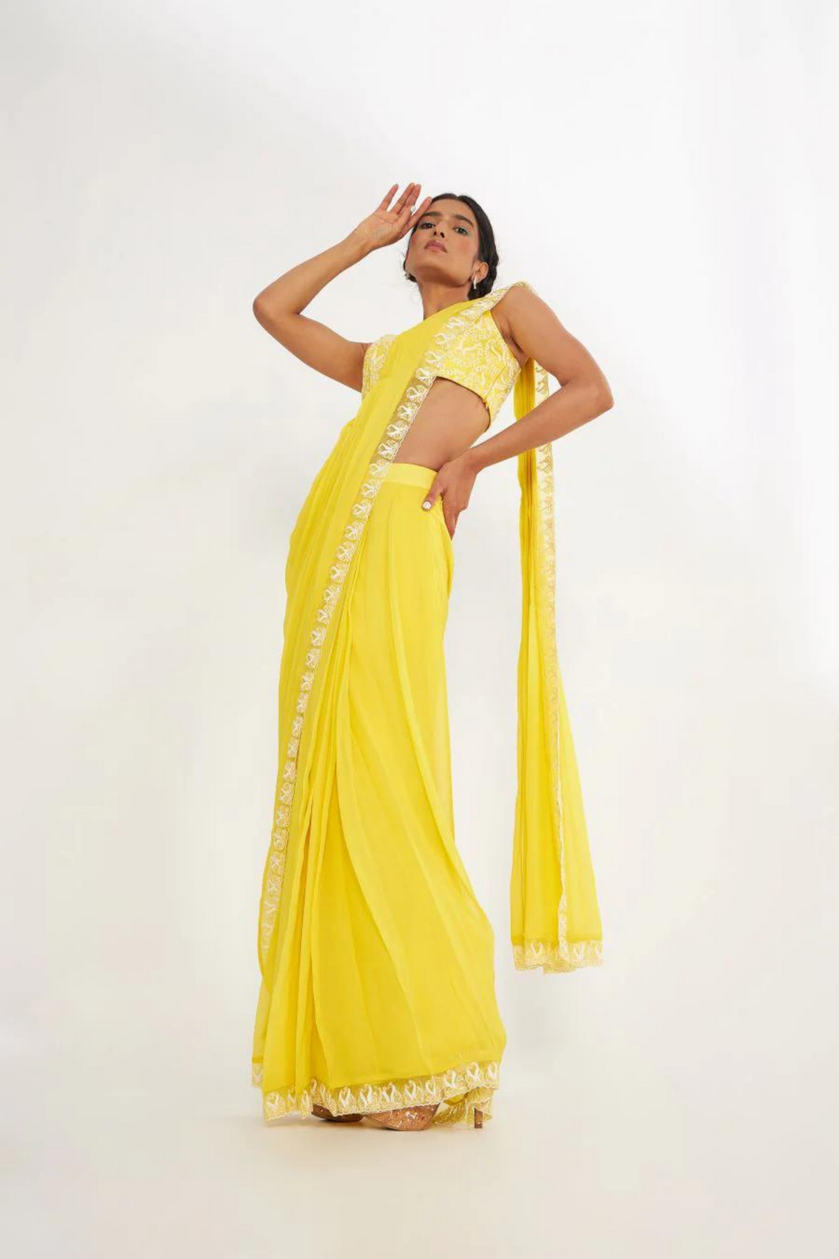 Olivia Pre Drape Saree