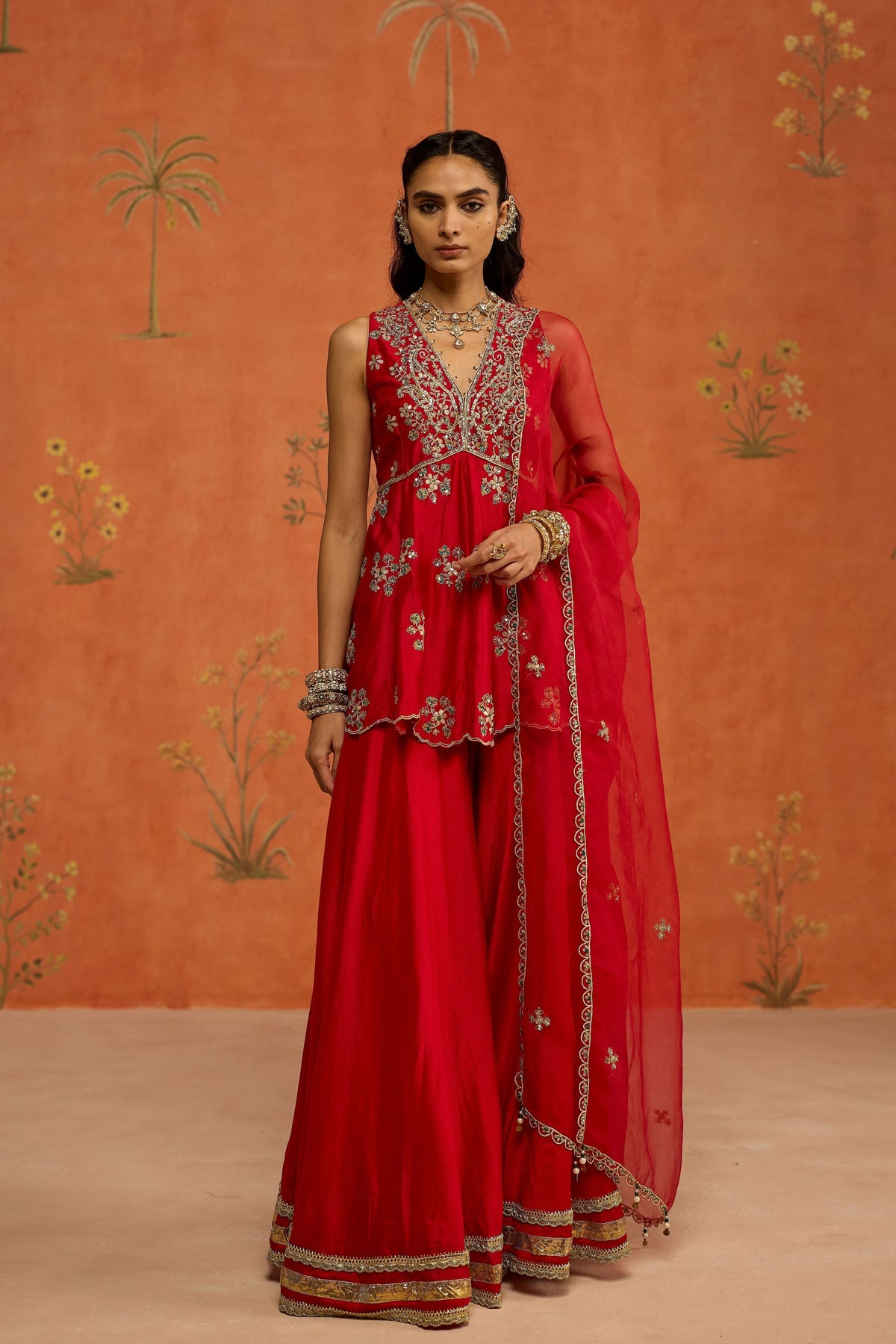 Yuvika Sharara Set