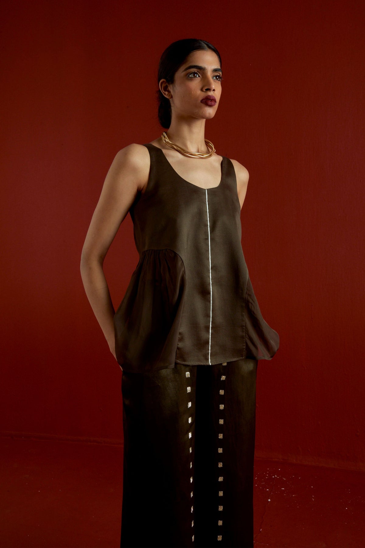 Side U-gather Top Set