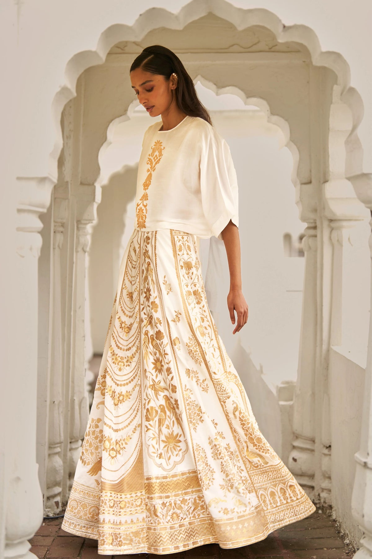 Banares Silk Brocade Lehenga