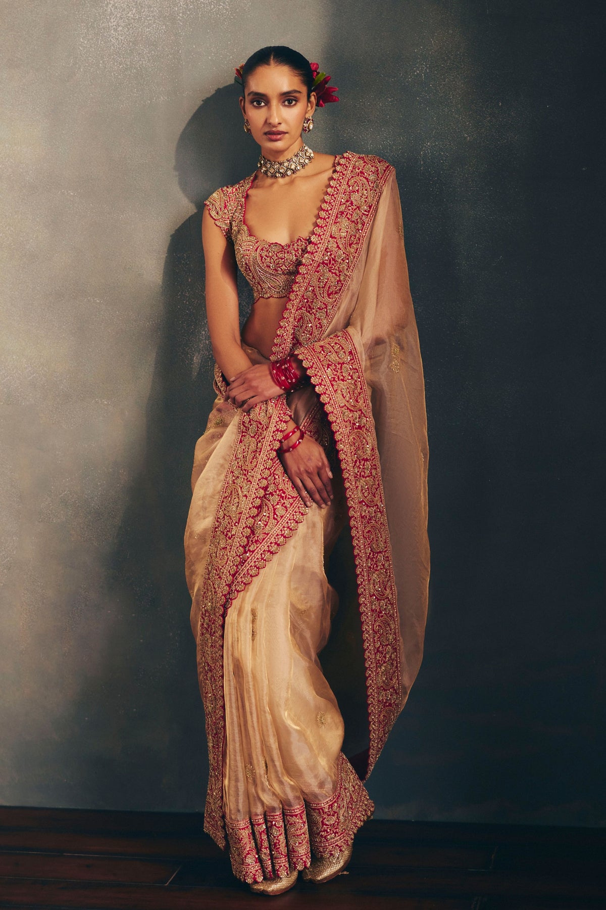 Indrakshi Saree Set