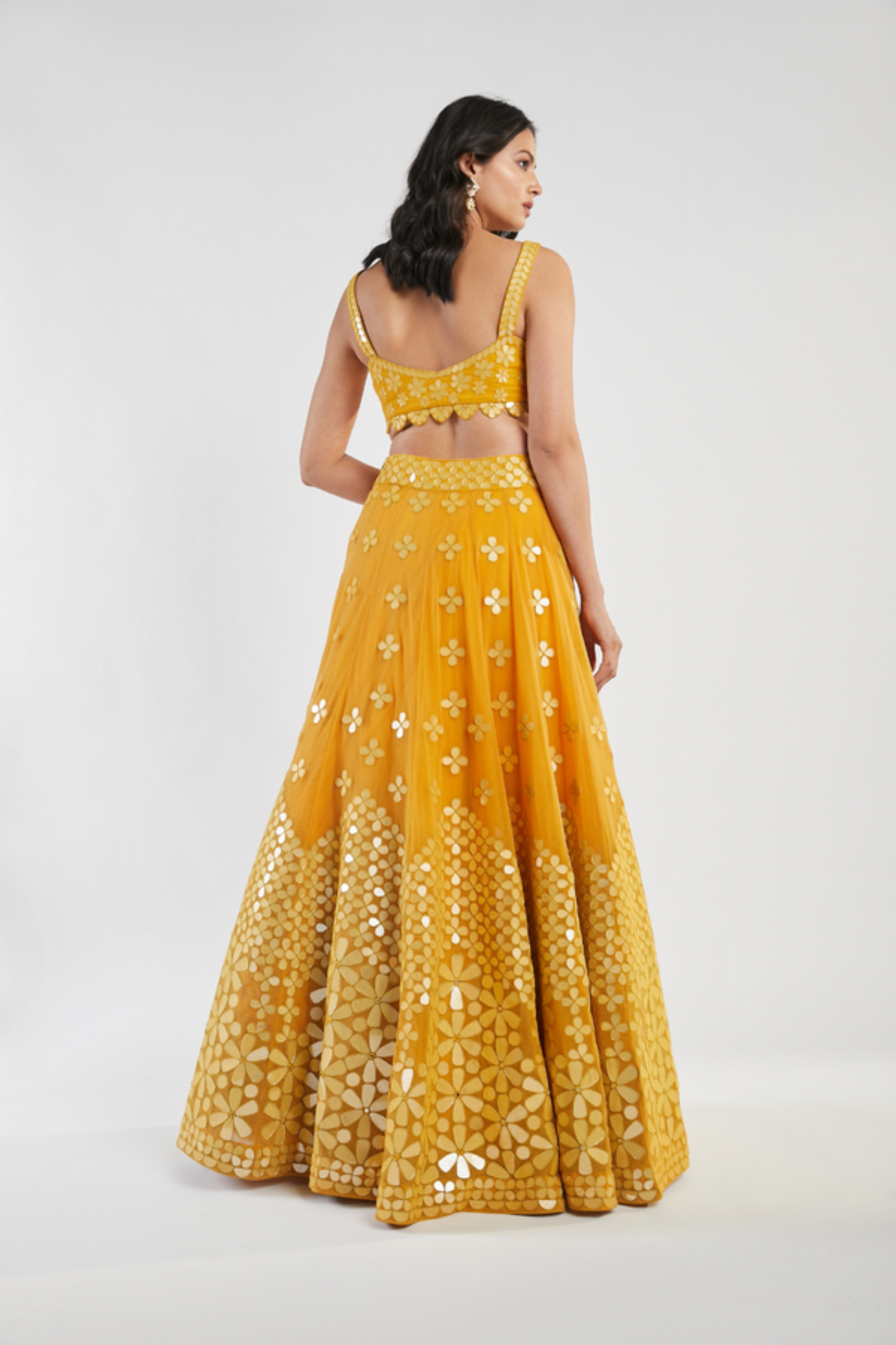 Yellow lehenga set