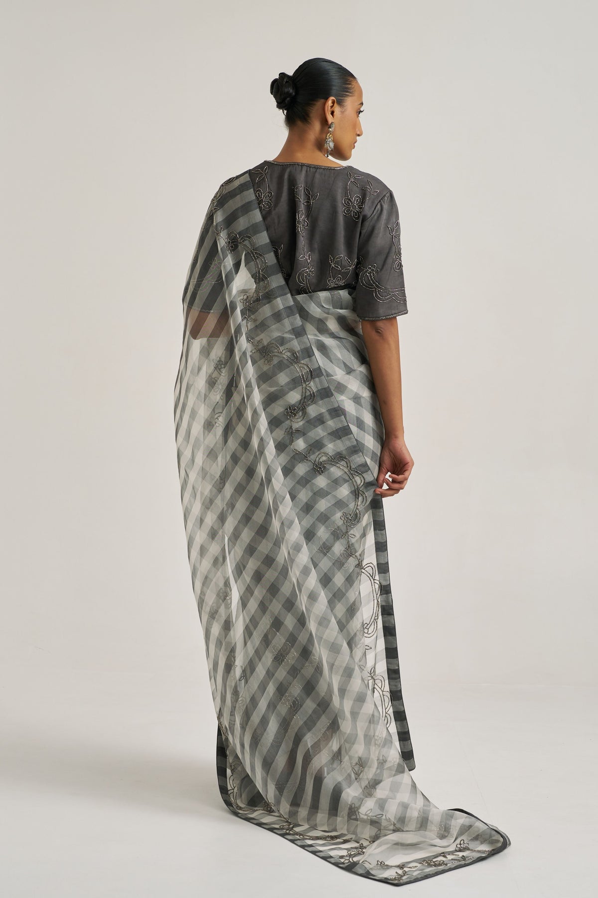 Yamini Grey Blouse