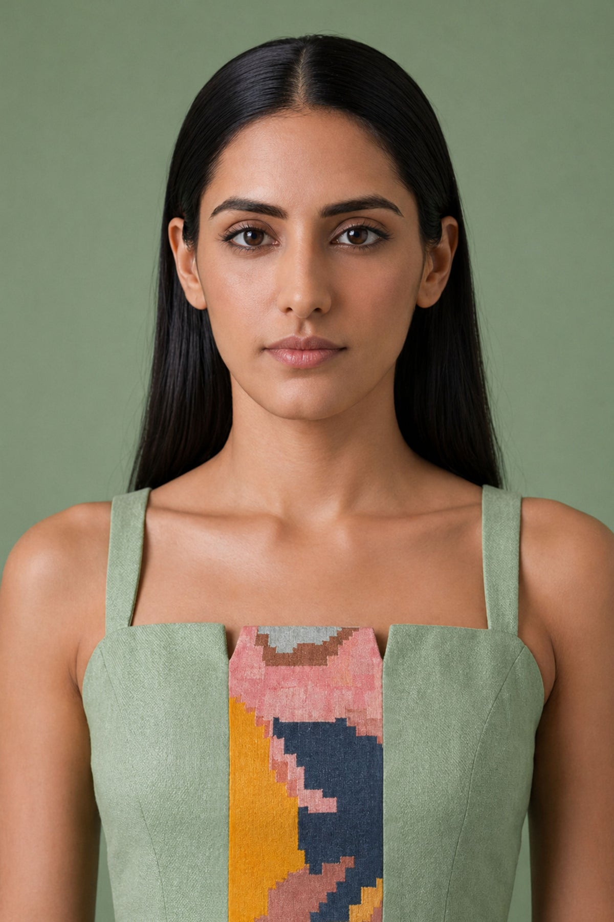 Ikat Frame Dress
