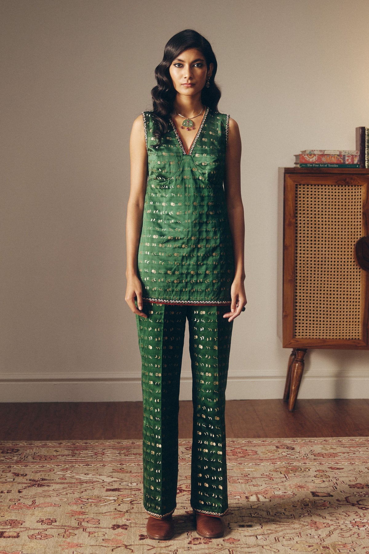 Olive Tunic Set