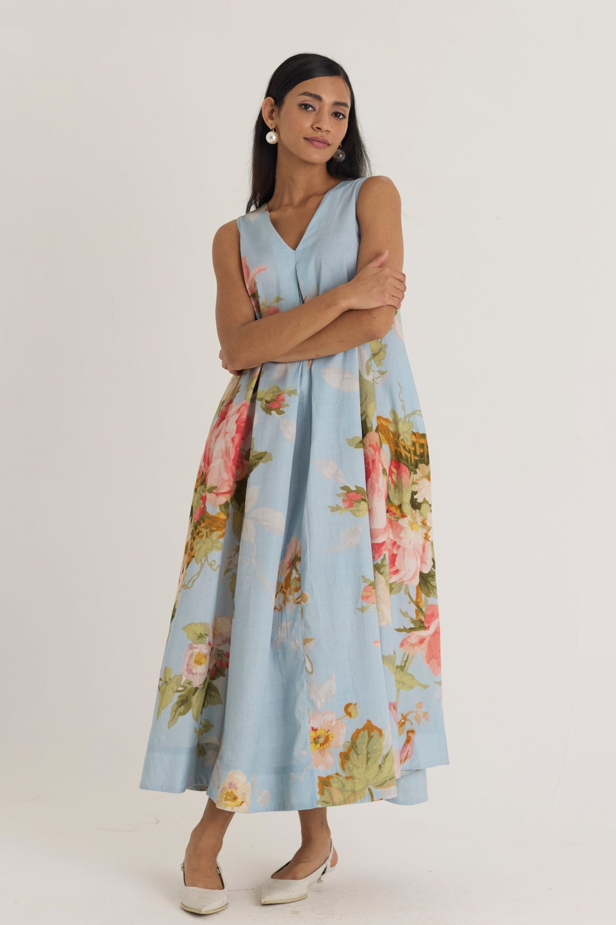 Taffy V-neck Dress