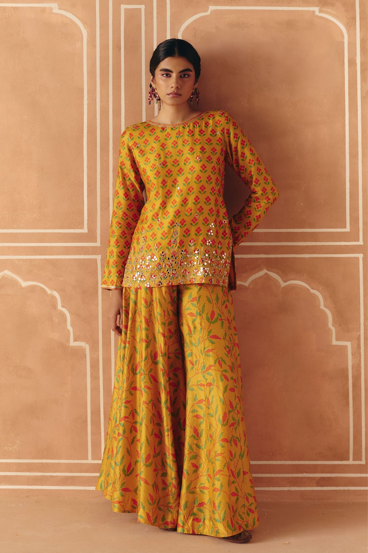 Marigold Yellow Kurta Set