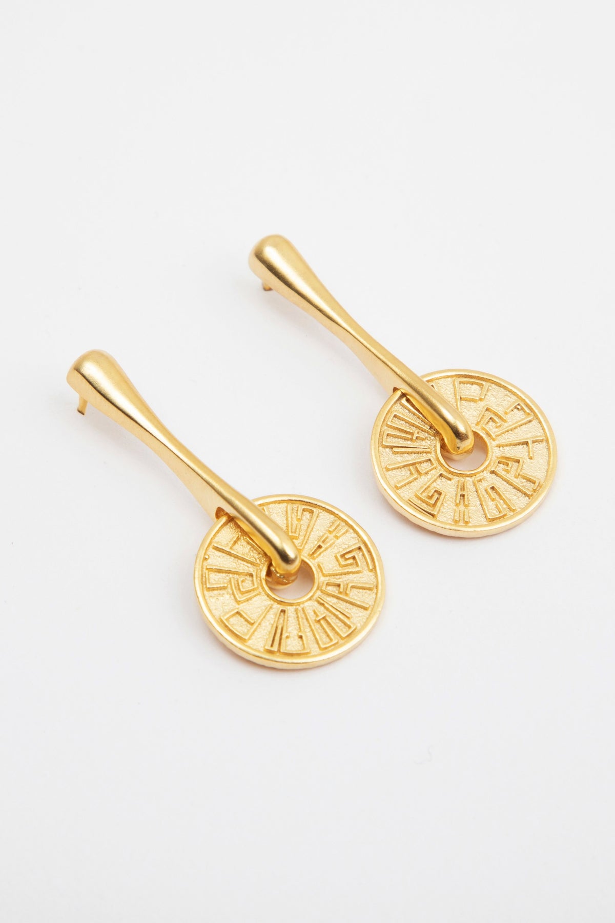 Utopian Inscription Earrings
