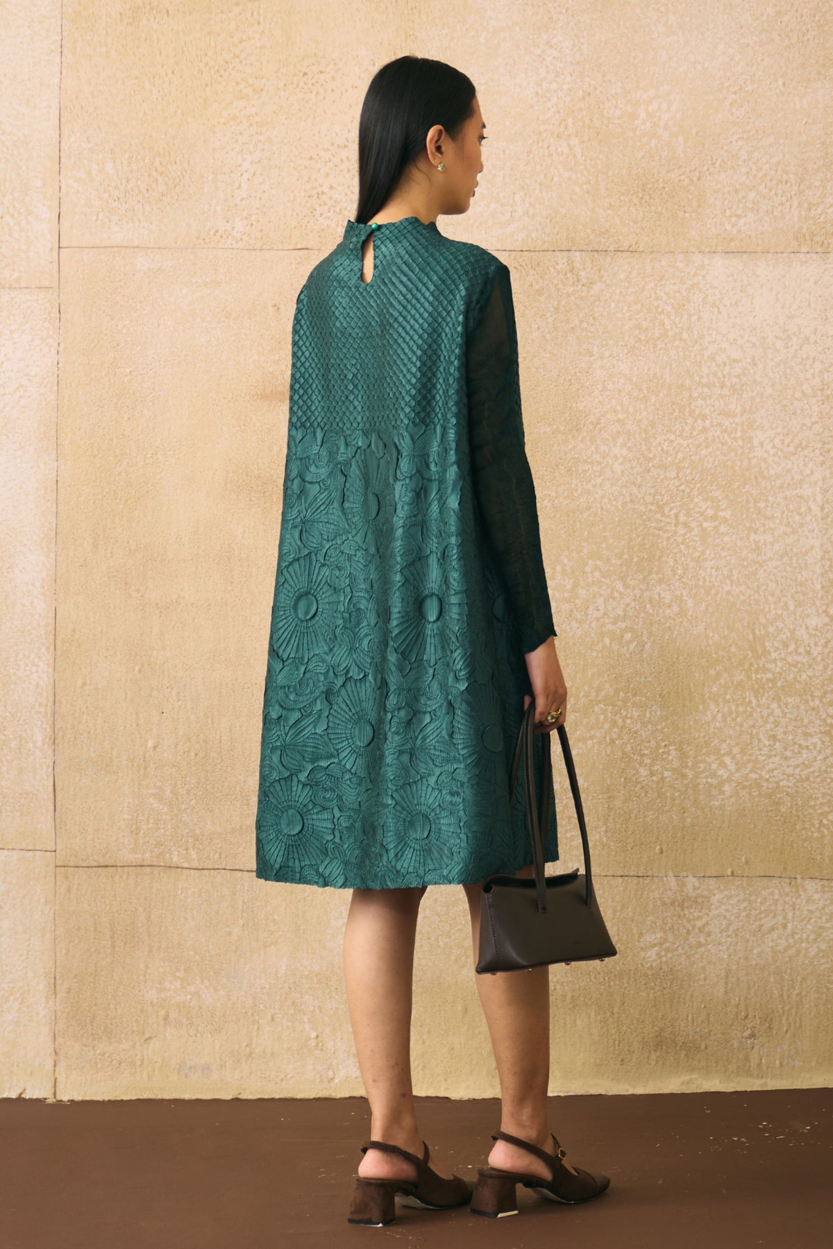 Bottle Green Virtue Dress