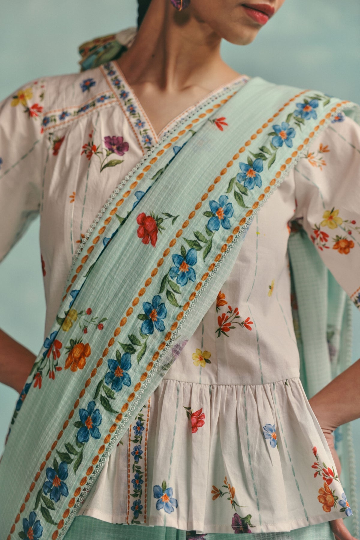 Ecru Daisy Blouse