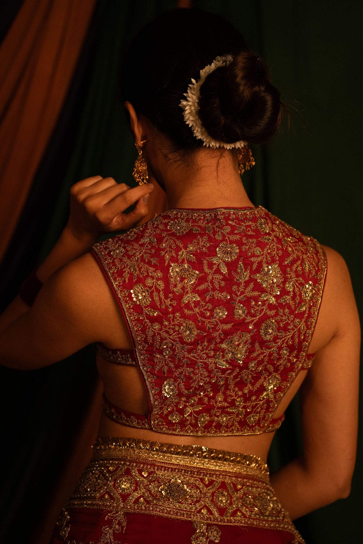 Surkhi Abha Saree Set