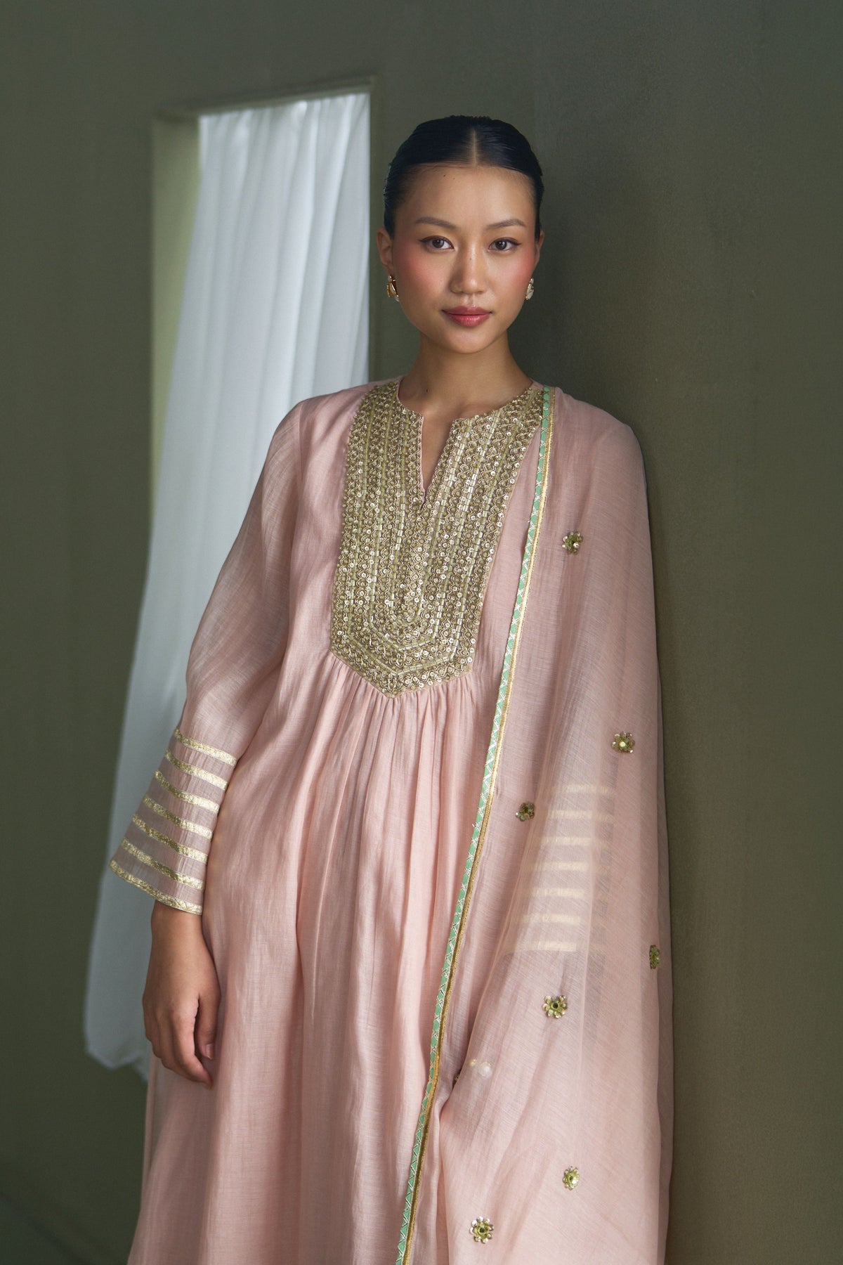 Freya Pink Kurta Set