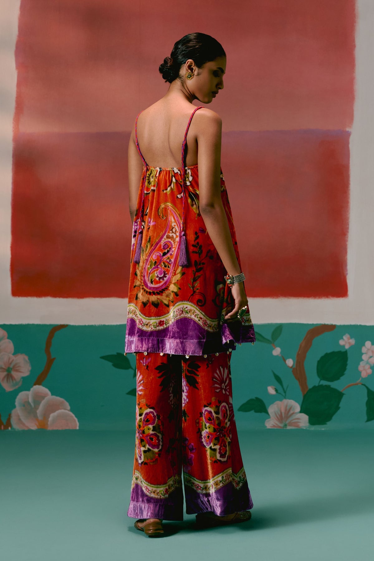 Floral Kurta Set With Dupatta